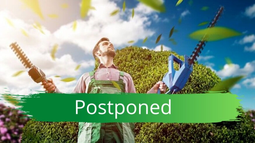 Church Outdoor Workday Postponed