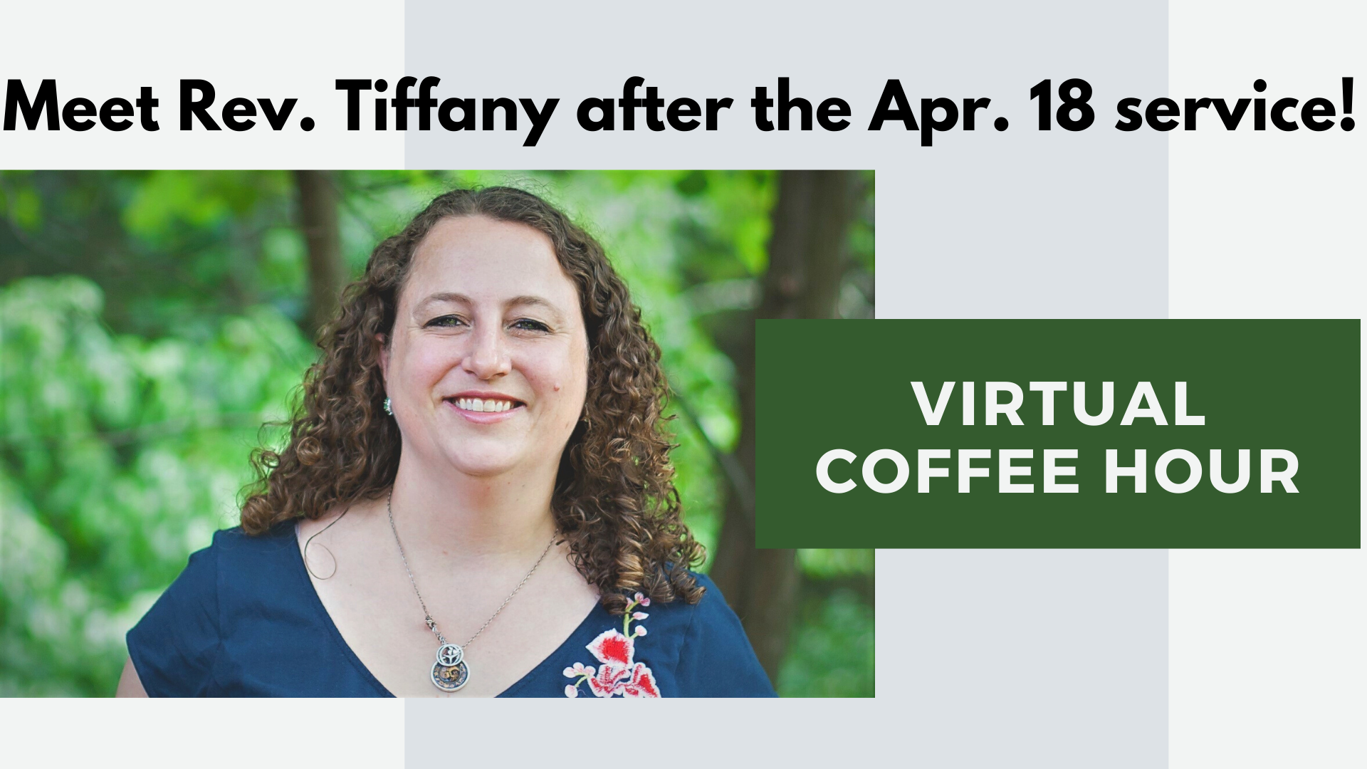 Meet the Minister Coffee Hour