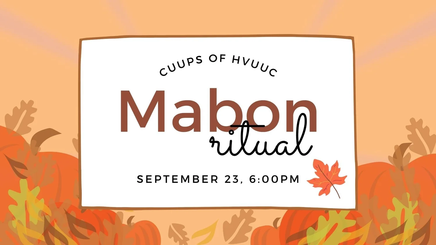 Mabon Ritual