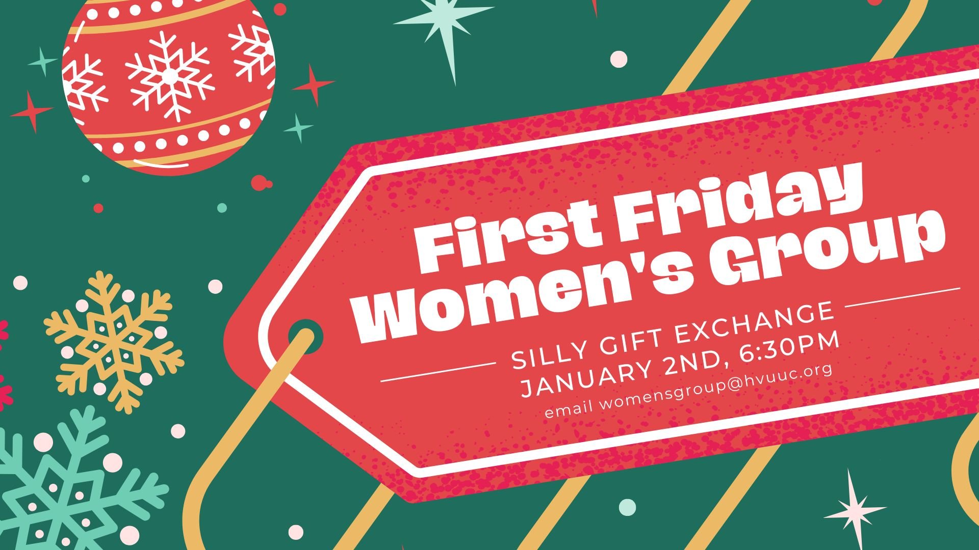First Friday January Women's Night