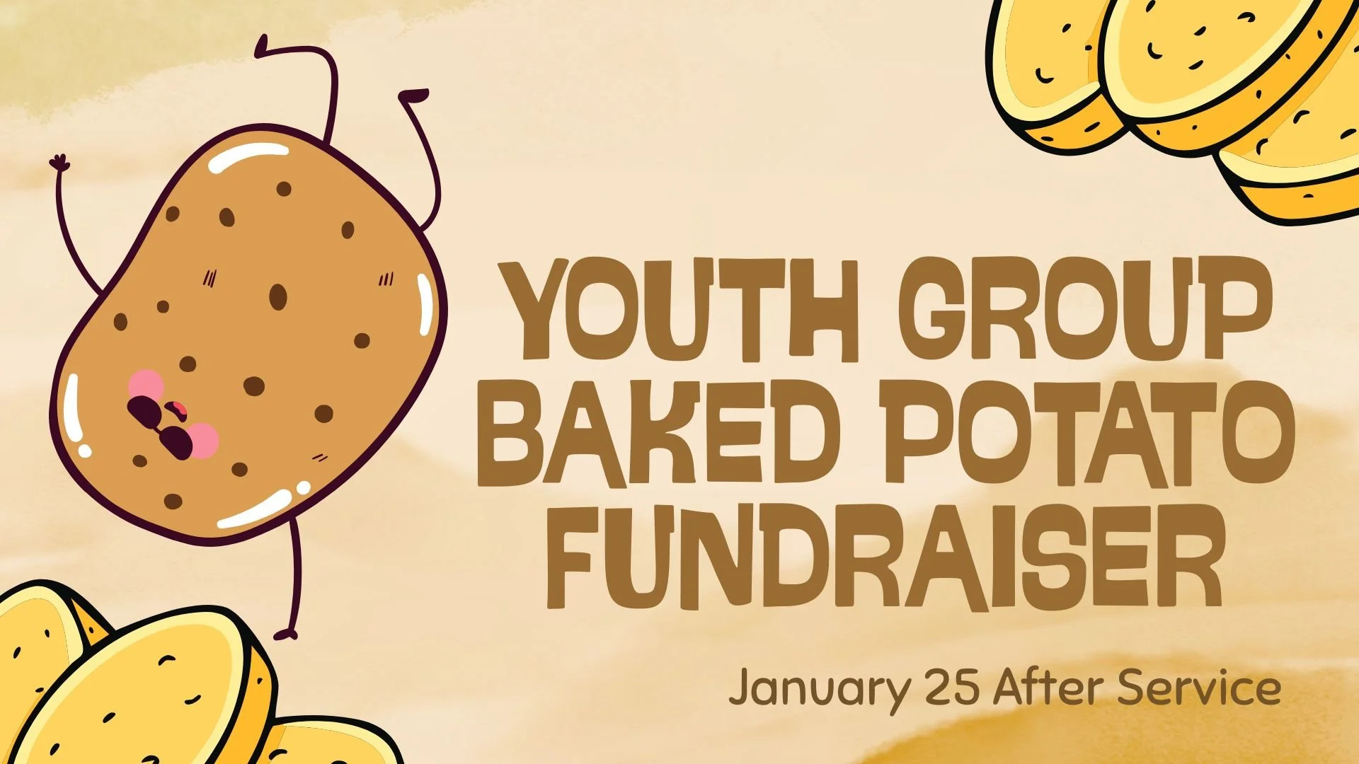 Youth Group Baked Potato Fundraiser