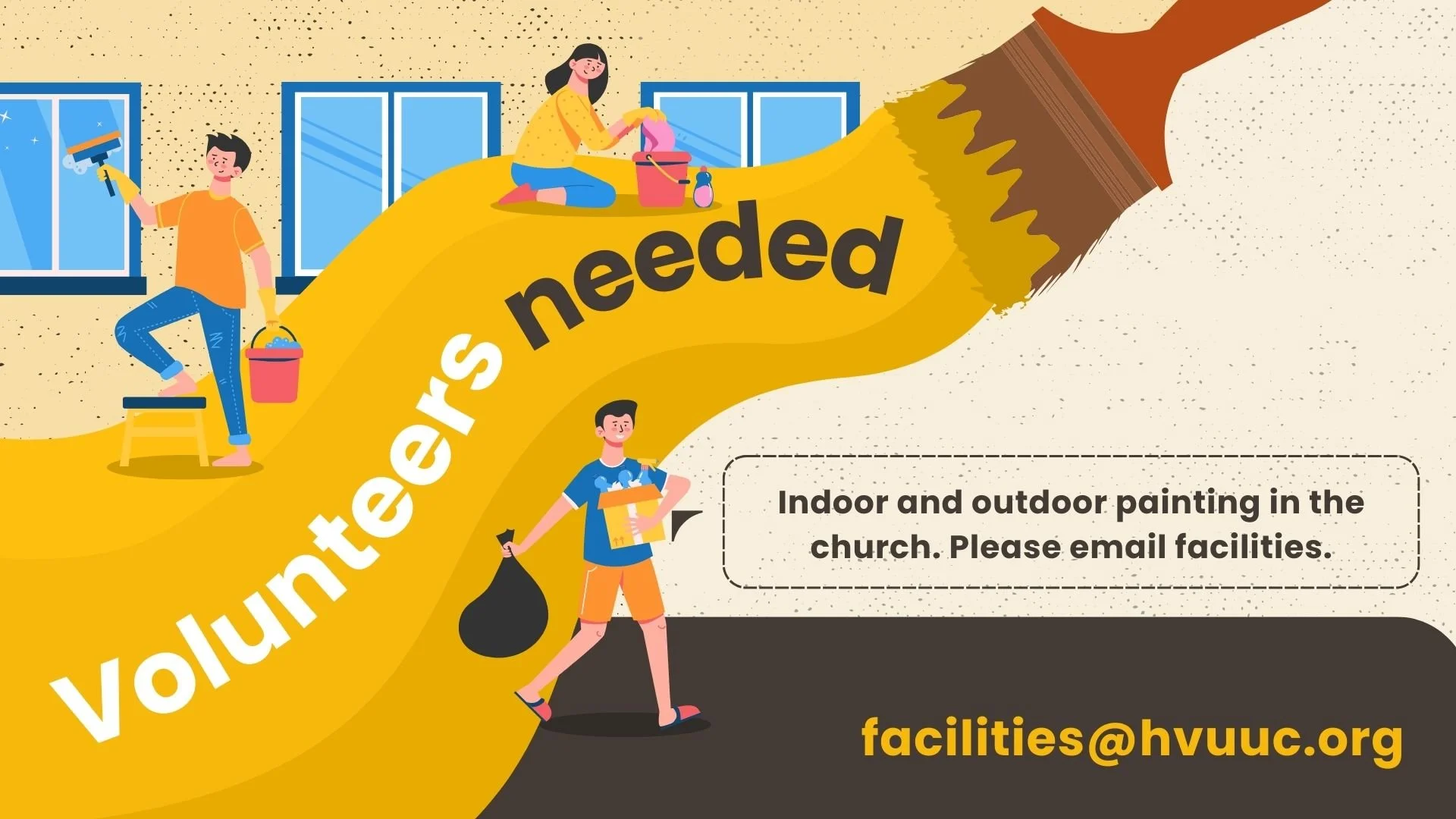 Painting Volunteers Needed