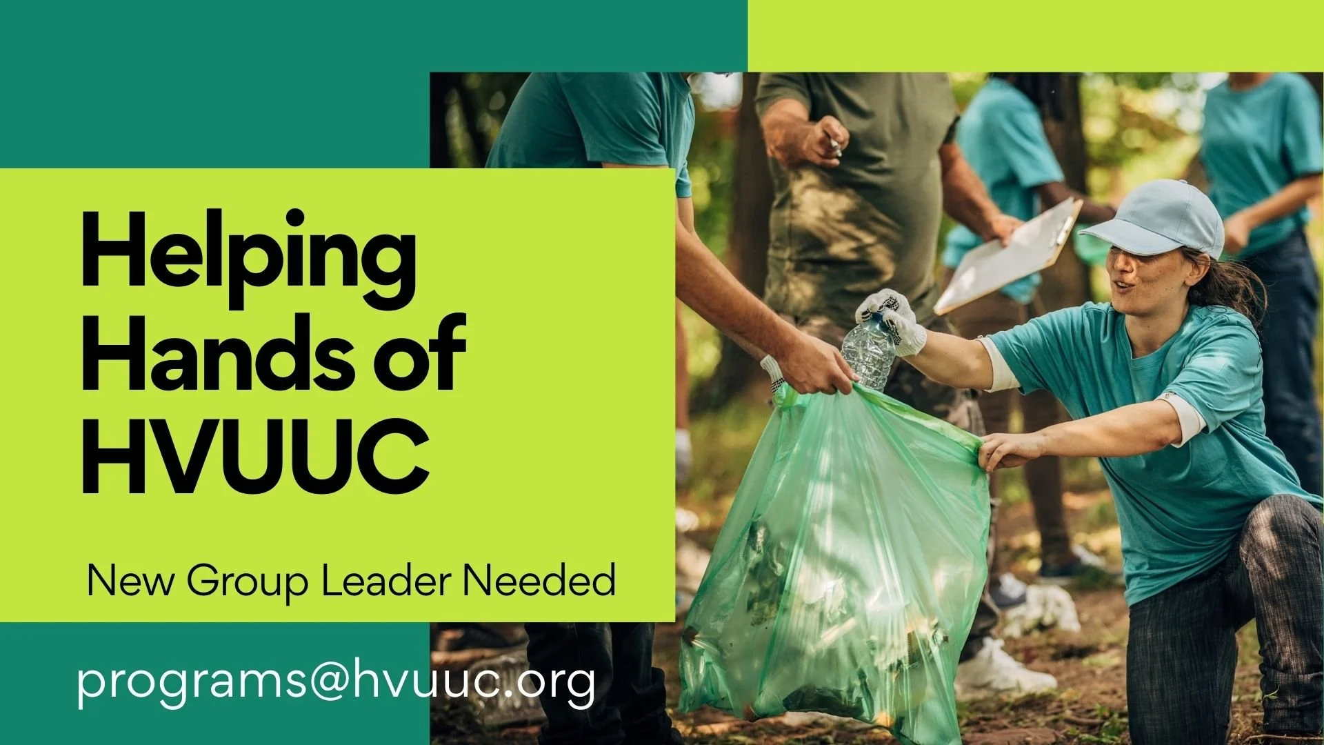 Volunteers Needed for New Helping Hands Group