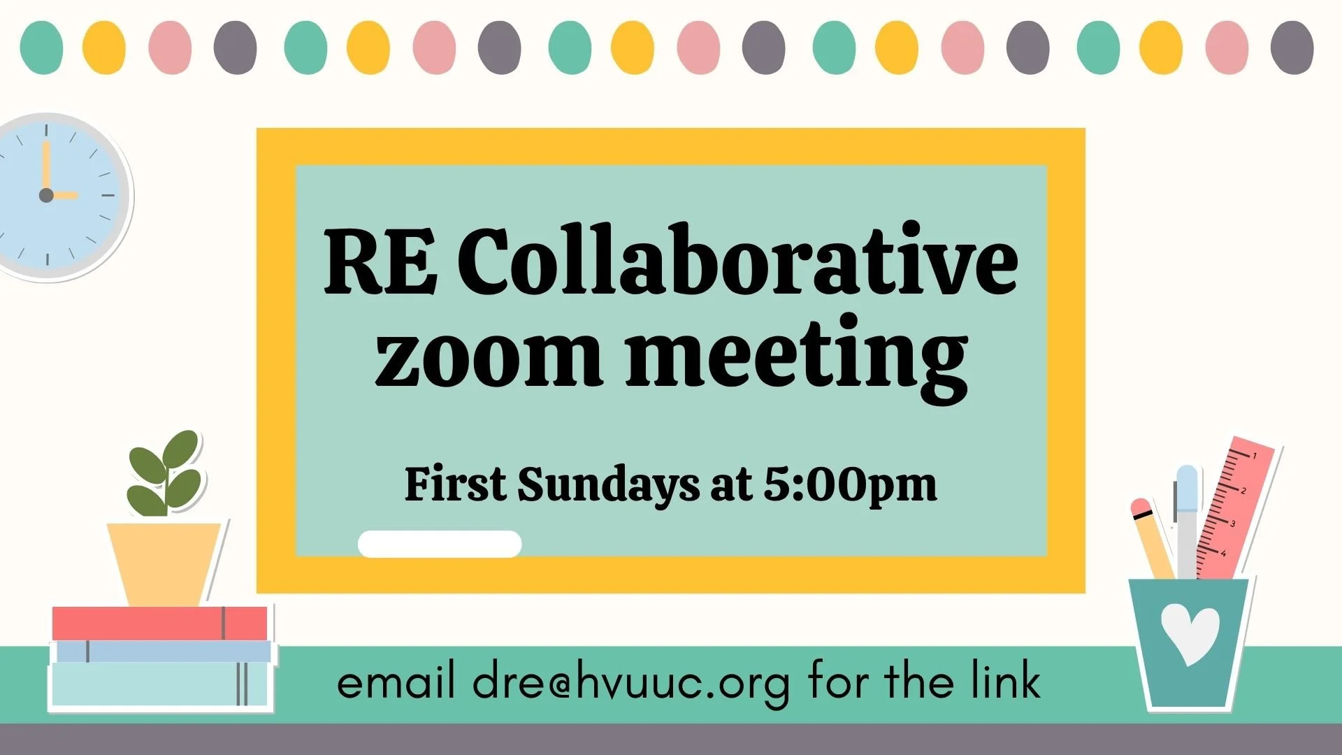 🌈 RE Collaborative Zoom Meeting