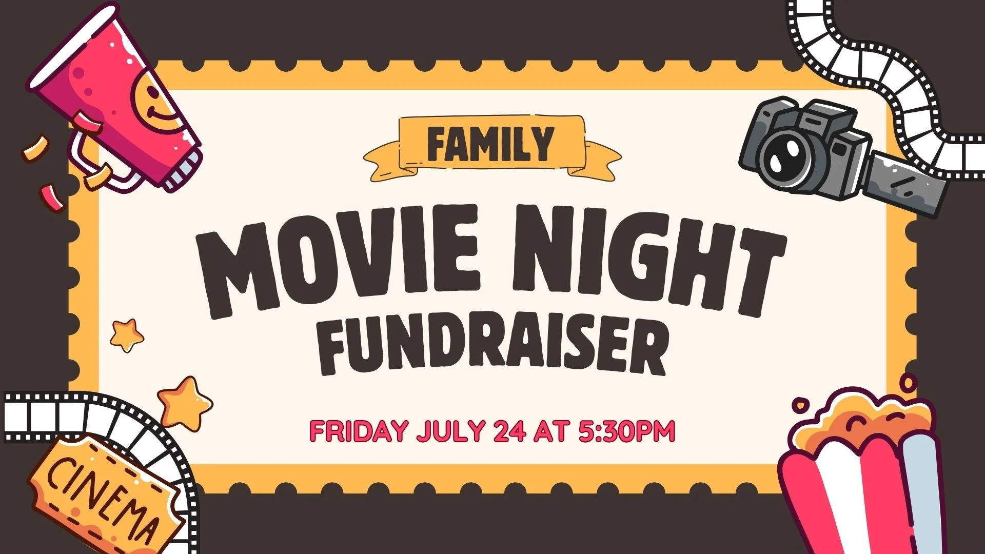 Family Movie Night Fundraiser