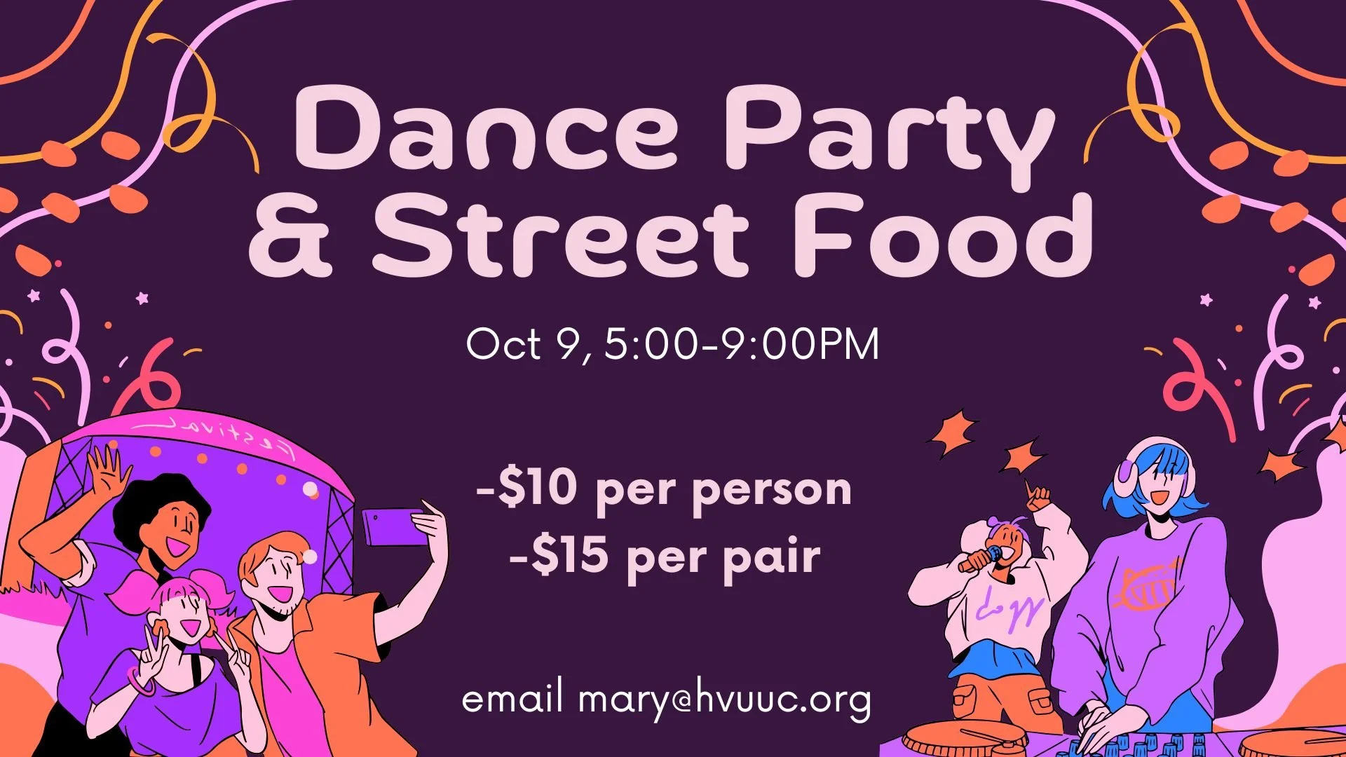 Dance Party &amp; Street Food!