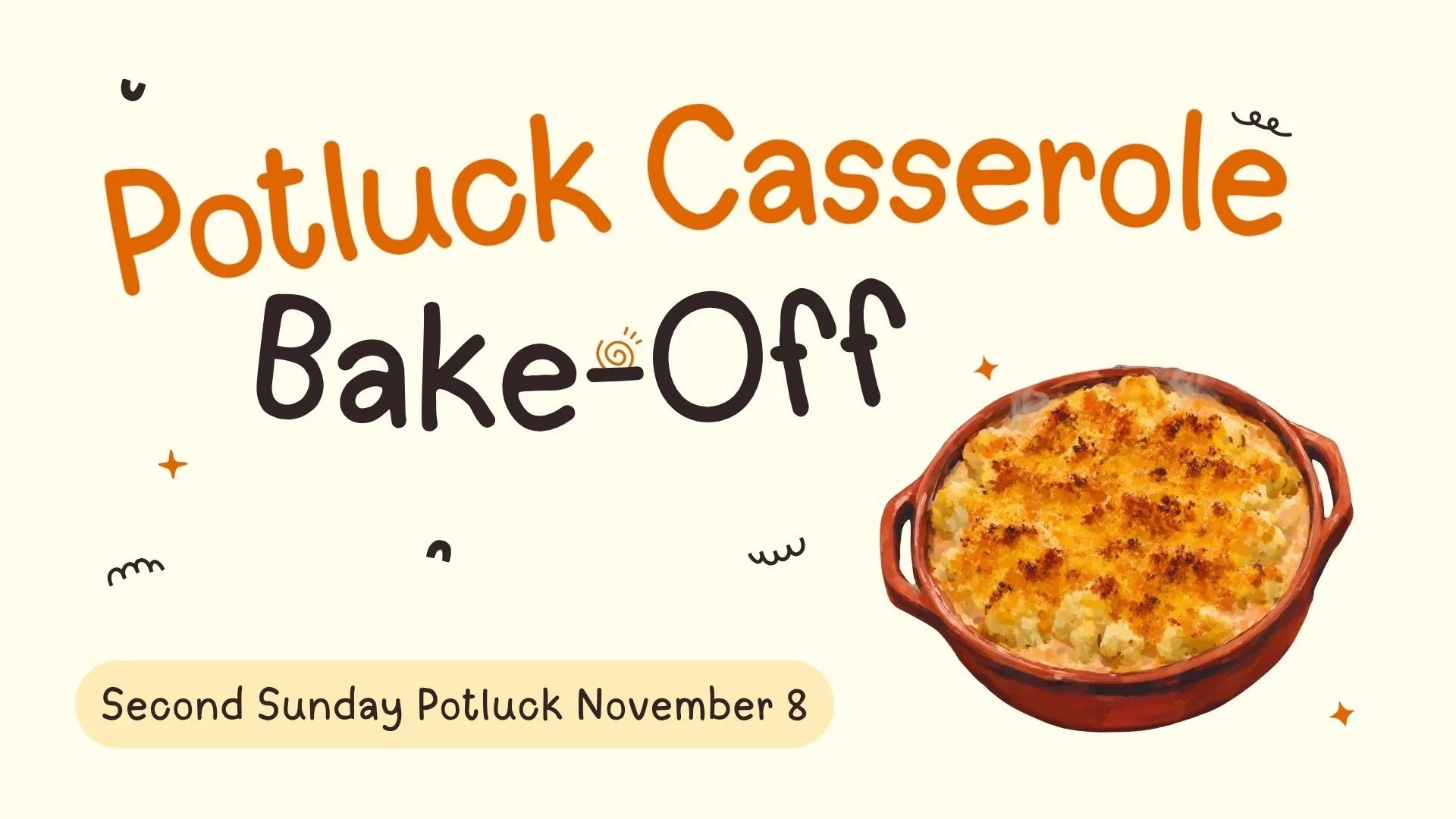 Potluck Casserole Bake-Off
