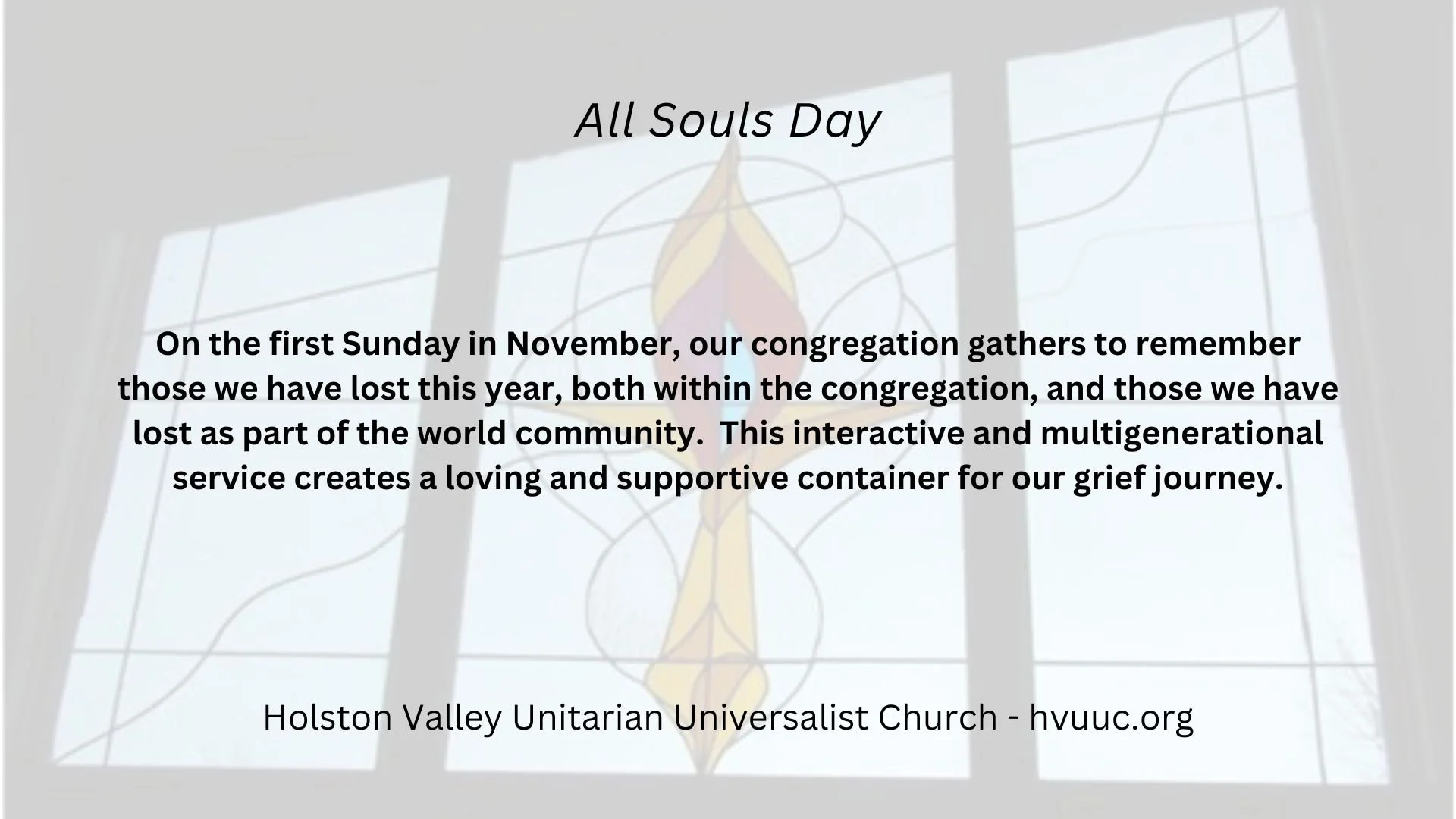 All Souls Day