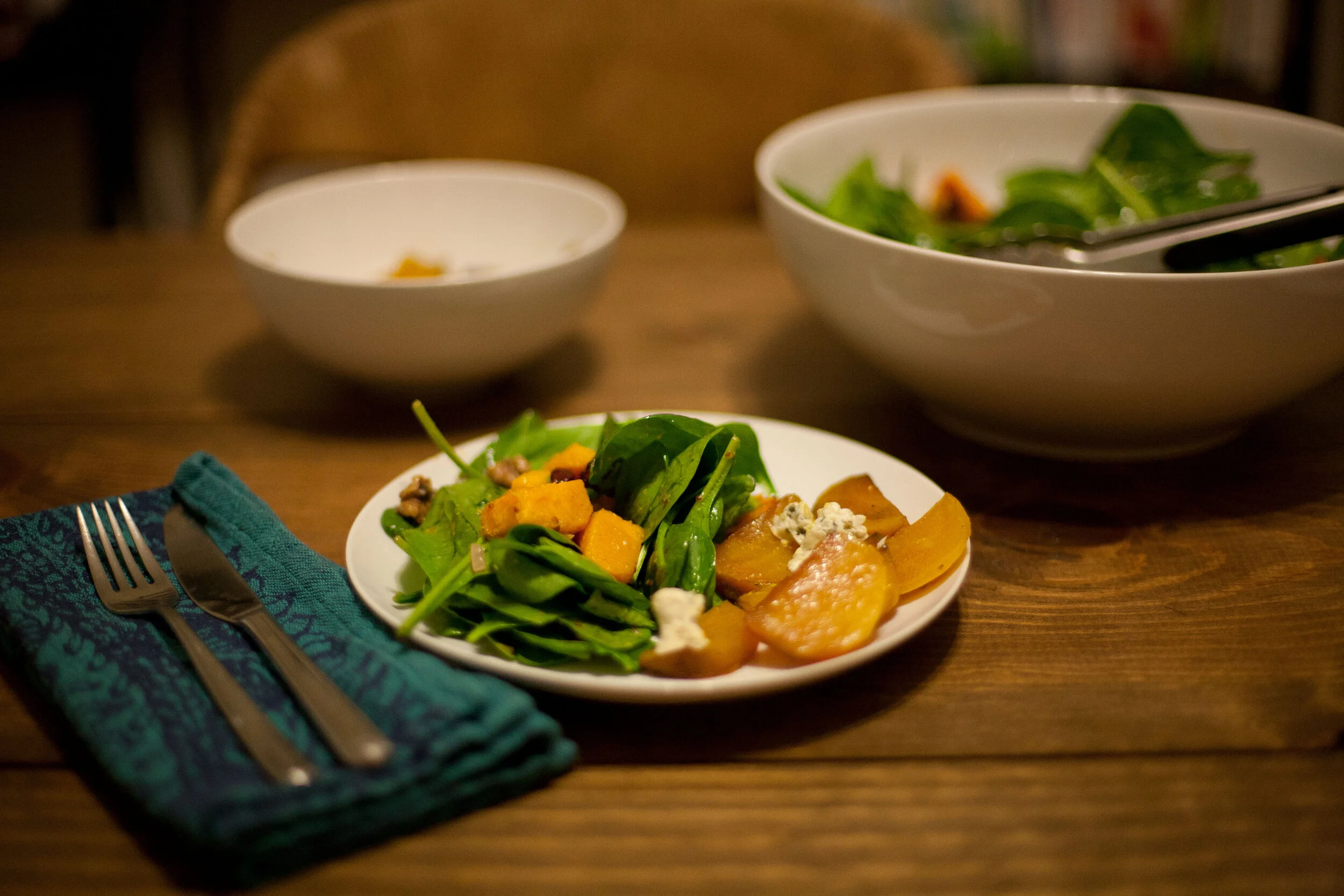 TGIF : Warm Butternut Squash Salad