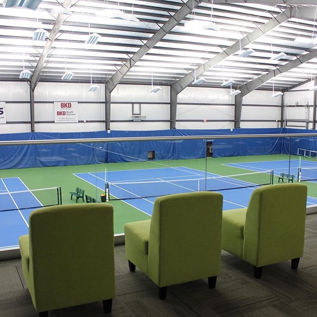 It&rsquo;s no big deal that the temperatures are dropping and it&rsquo;s raining for the residents of Boone County. They can enjoy tennis all year long in their brand new tennis center. There are even four more courts on the other side of this facili