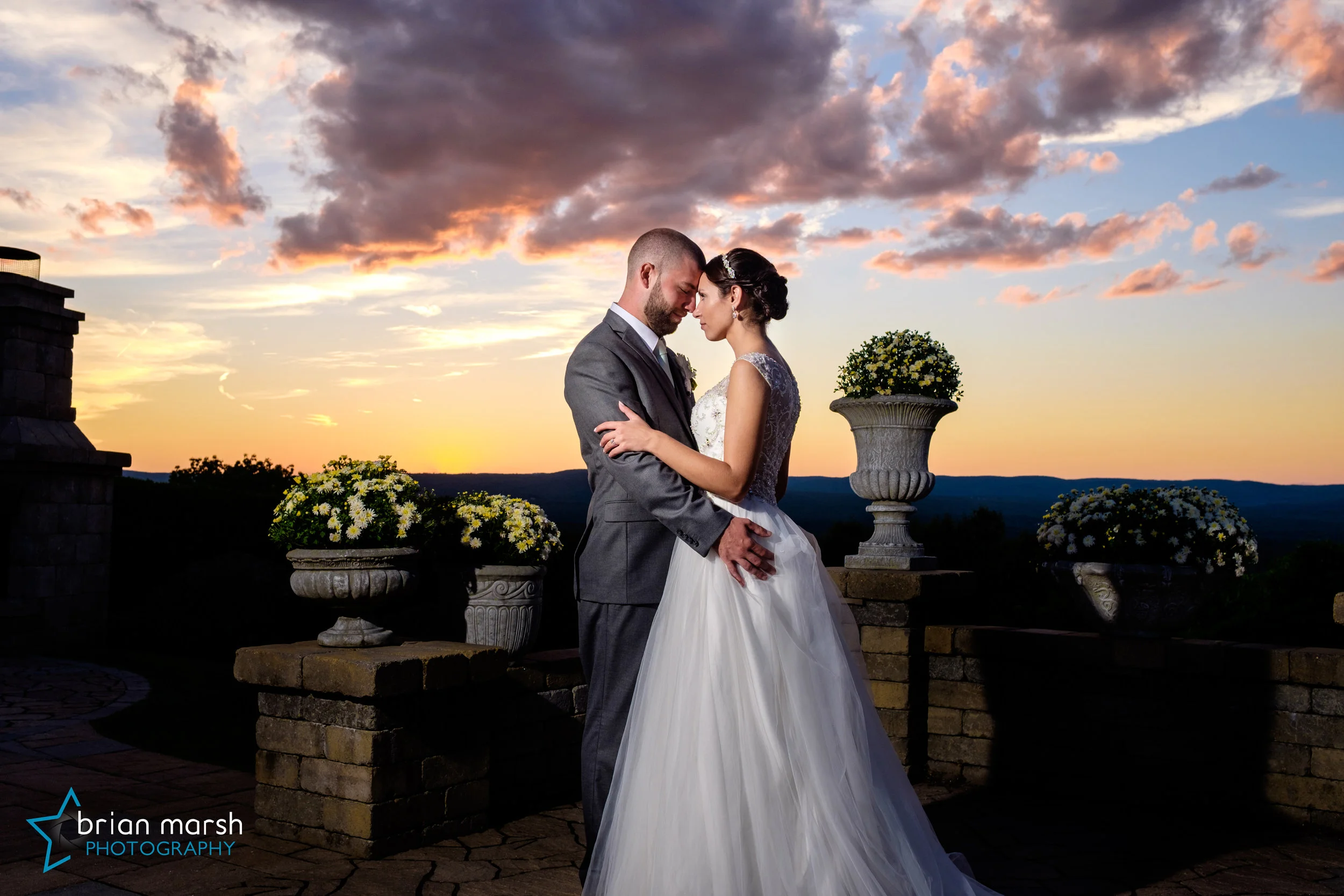 Pat and Amber sunset portrait off camera light.jpg