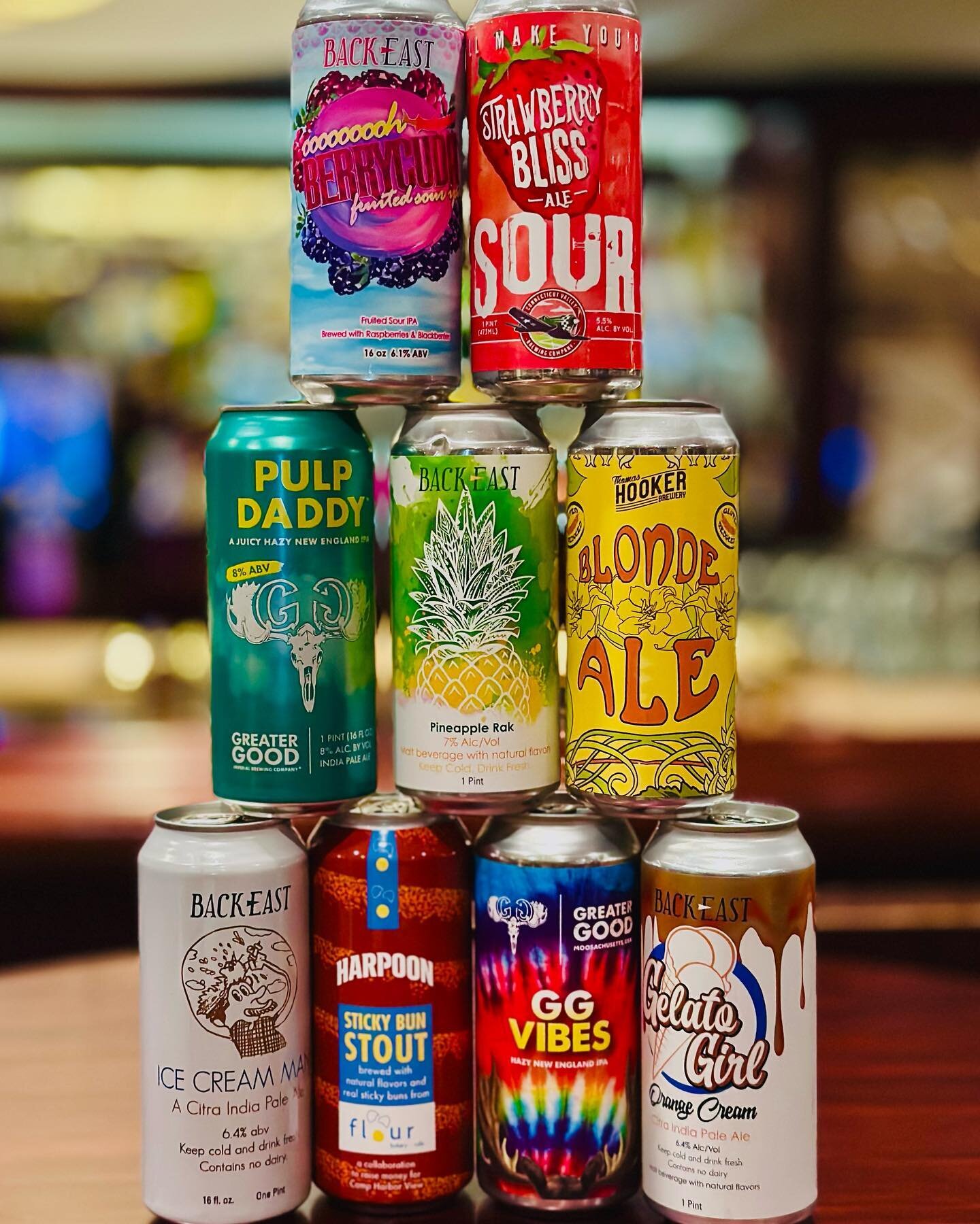 New craft cans are starting to arrive. Which ones are you most excited about??🍻 #nationalbeerday