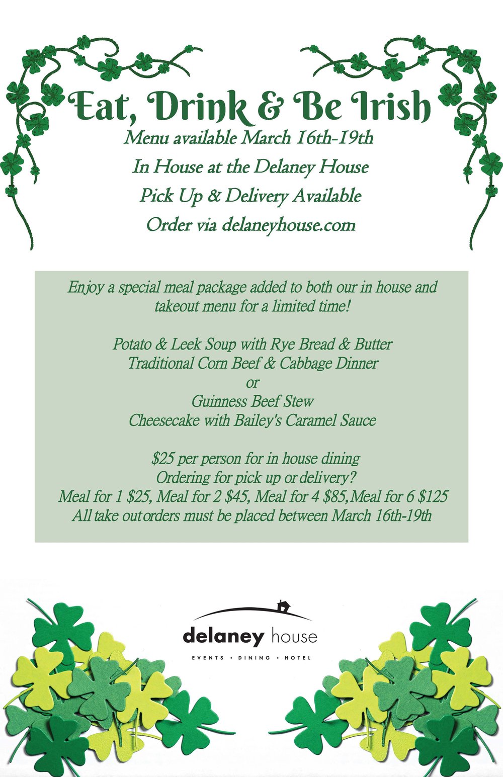 Delaney House, Eat, Drink and Be Irish! | Explore Western Mass