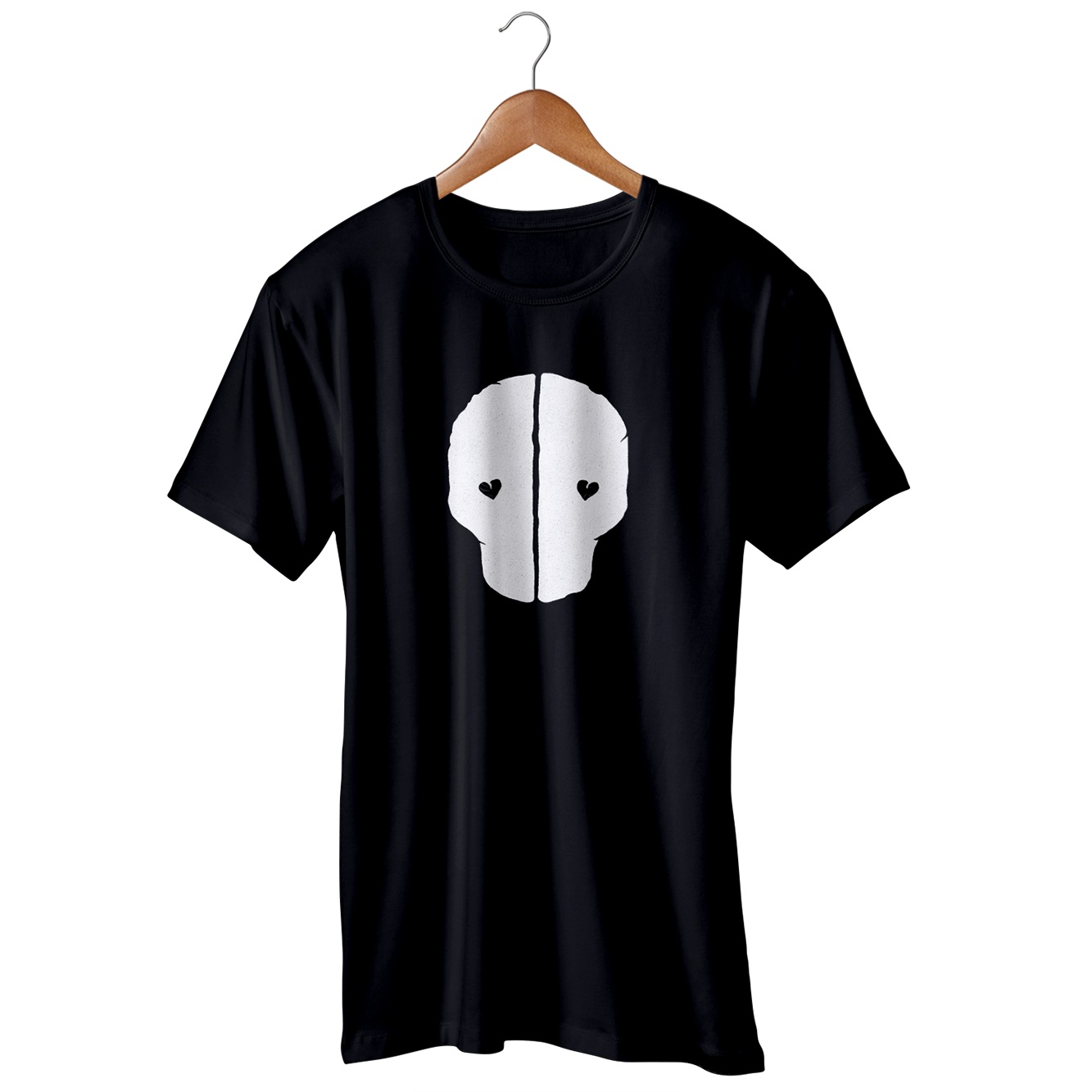 Felix the Reaper - White Skull Unisex Organic T-Shirt