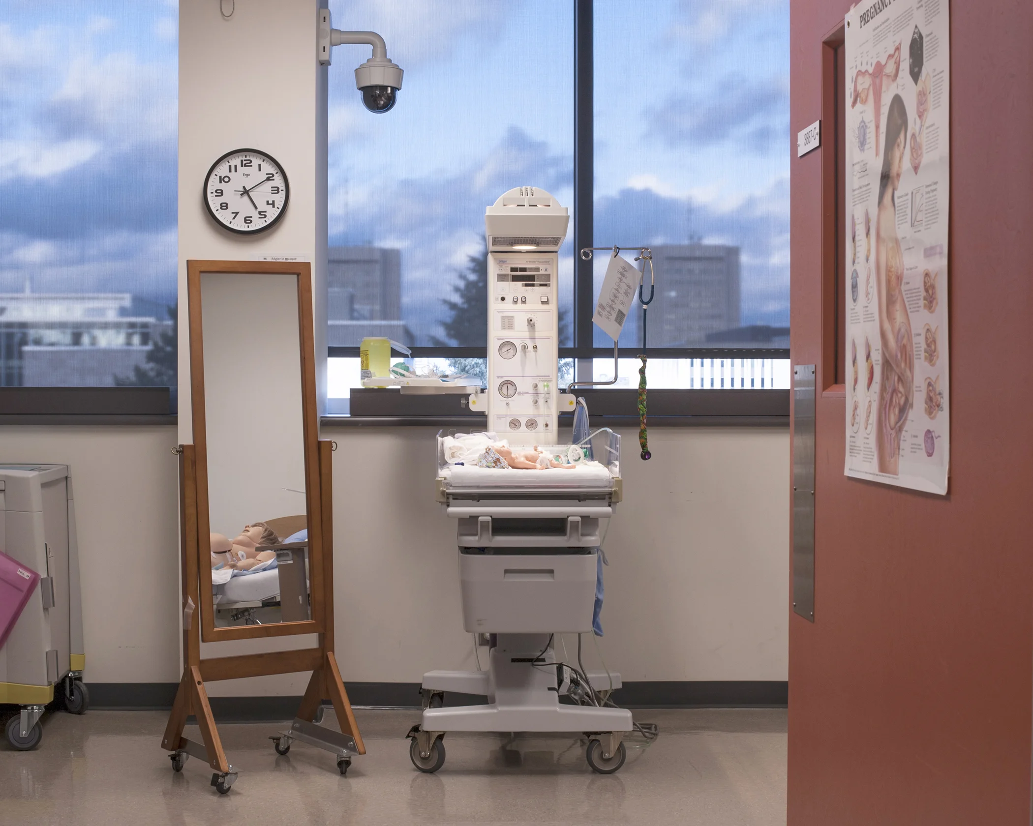 Maternity Ward, Centre Apprentiss (Simulation Centre) Université Lavel, Québec City, Québec, 2014