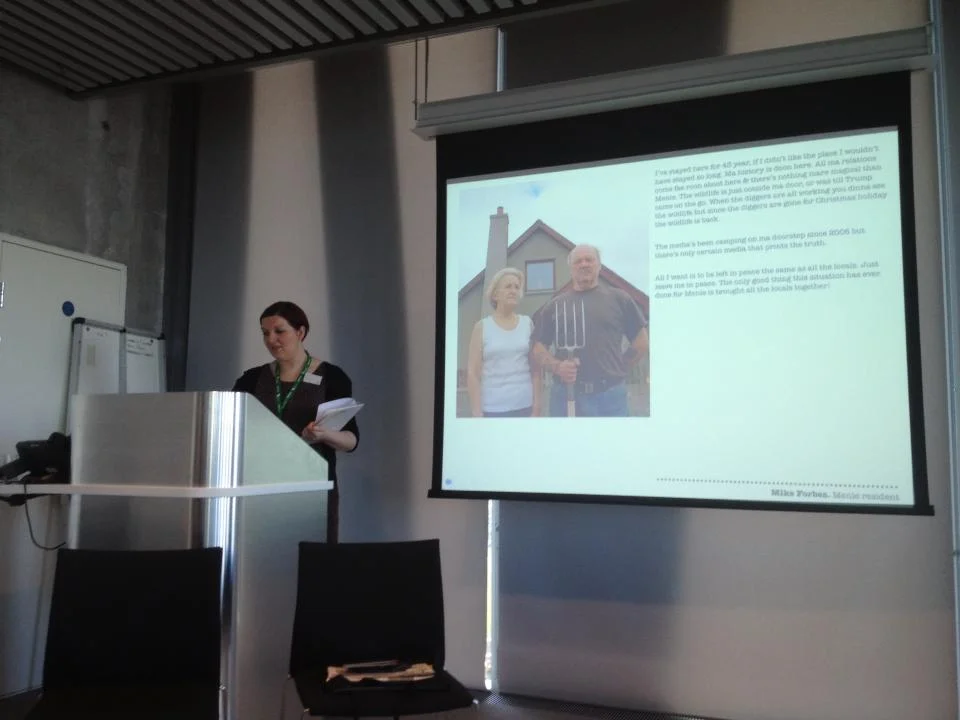 NEPAN 13 Participation, Photography & the Politics of Space Symposium at Aberdeen University. Symposium co-ordinator and Speaker Photo by Barby Asante