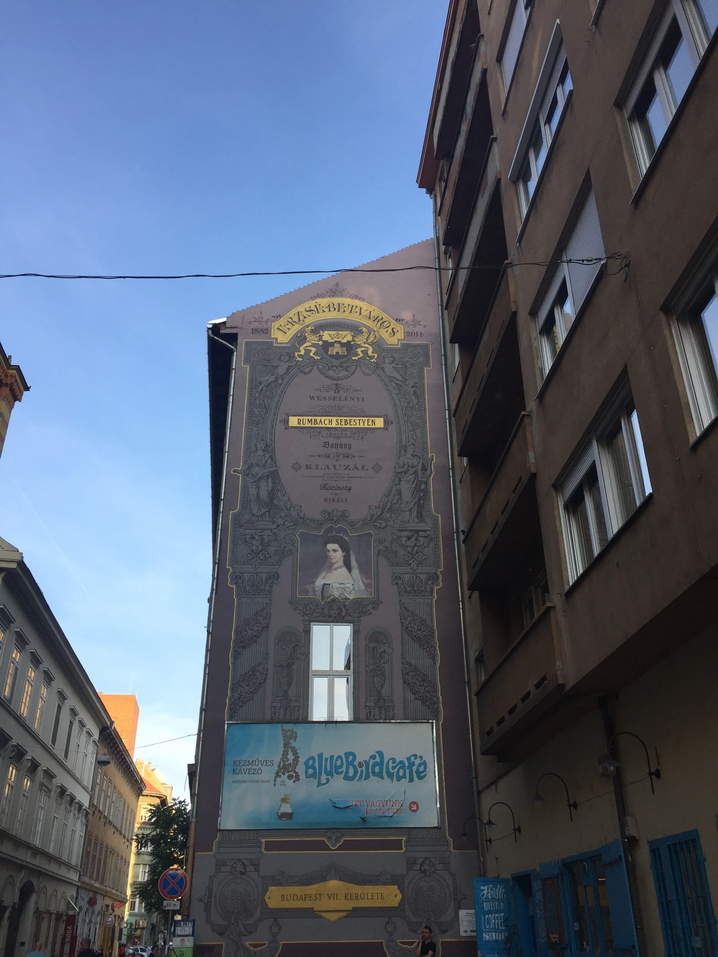  Sissi again - spotted on the walk from Brody Apartments to the party on Muzeum Kurok. 