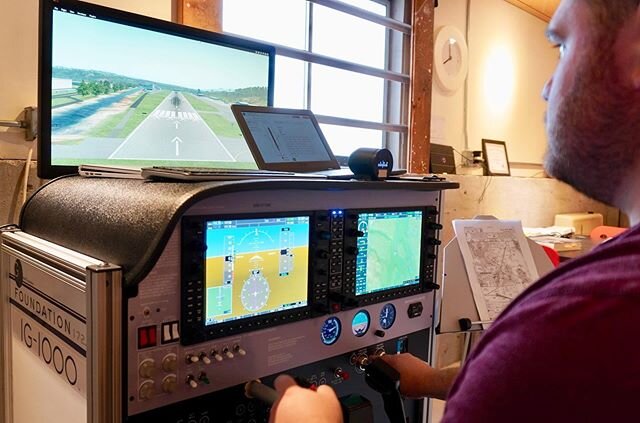 Where do you want to fly to today?.
.
The 1G-IOS&trade; is a software application that pairs w/ one-G&rsquo;s fleet of AATDs allowing you to control all aspects of flight sim parameters including specific airport approaches. 🕹✈️ .
.
.
.
#flyoneg #fl