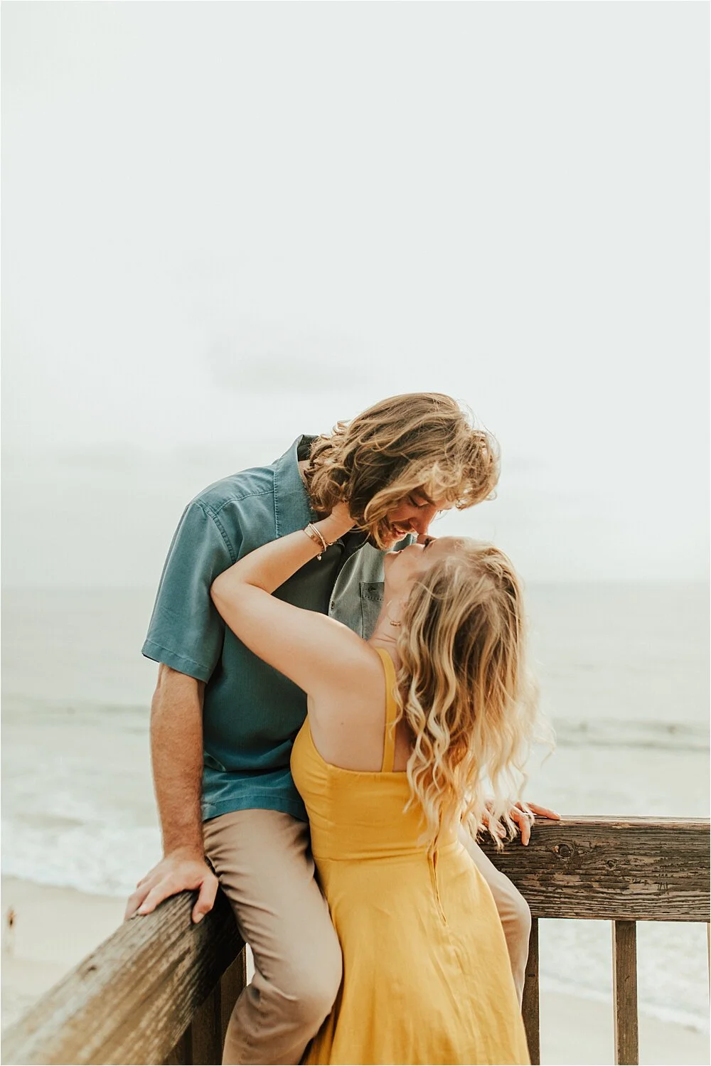 Encinitas Beach Engagement Session | Andi + Scott