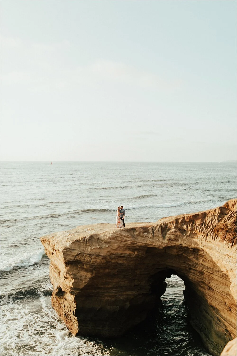 Sunset Cliffs Engagement Session | Dayna + Aaron