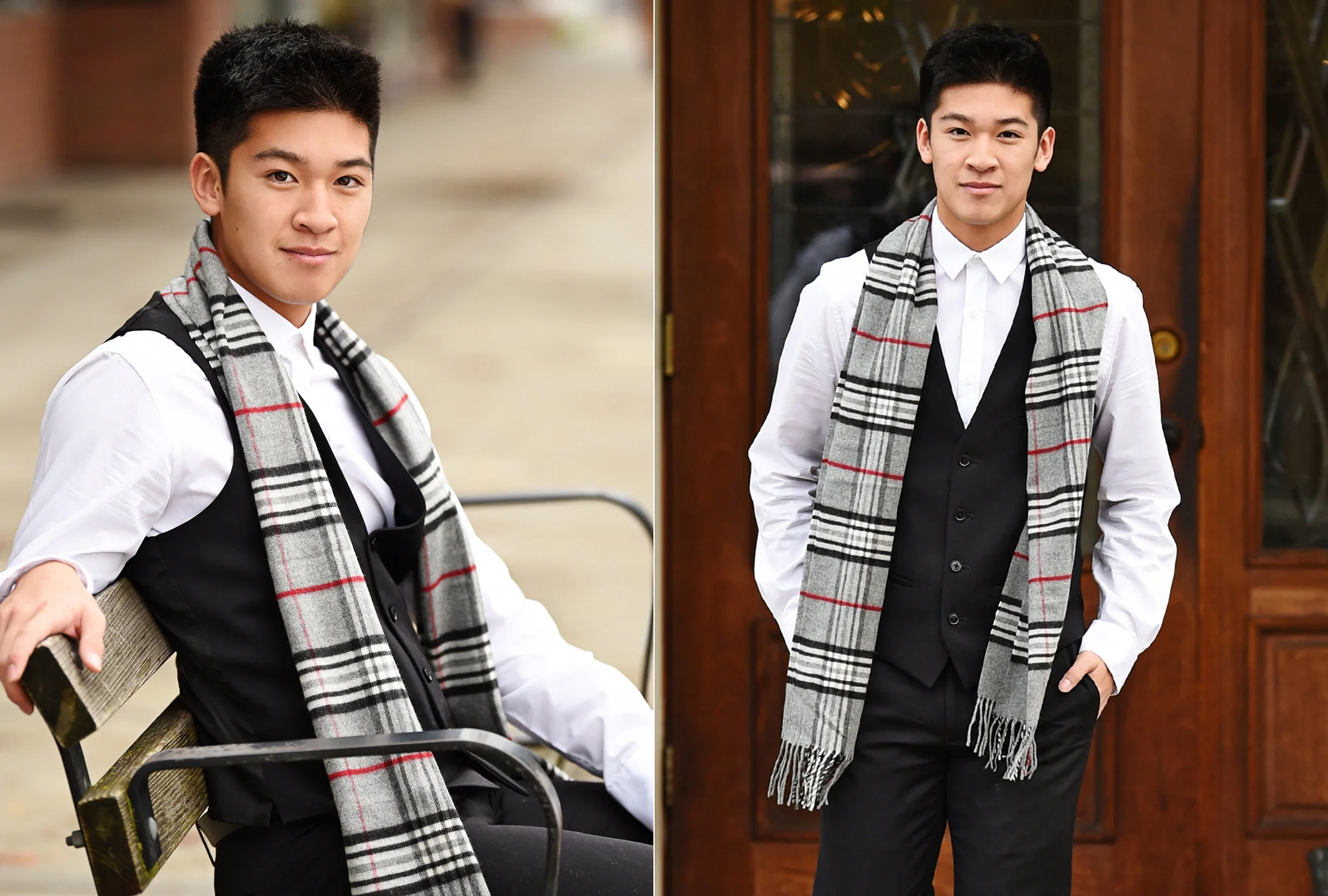 Cool Senior Pictures of Asian Amercian boy in scarf_Studio B Portraits_Jib.jpg
