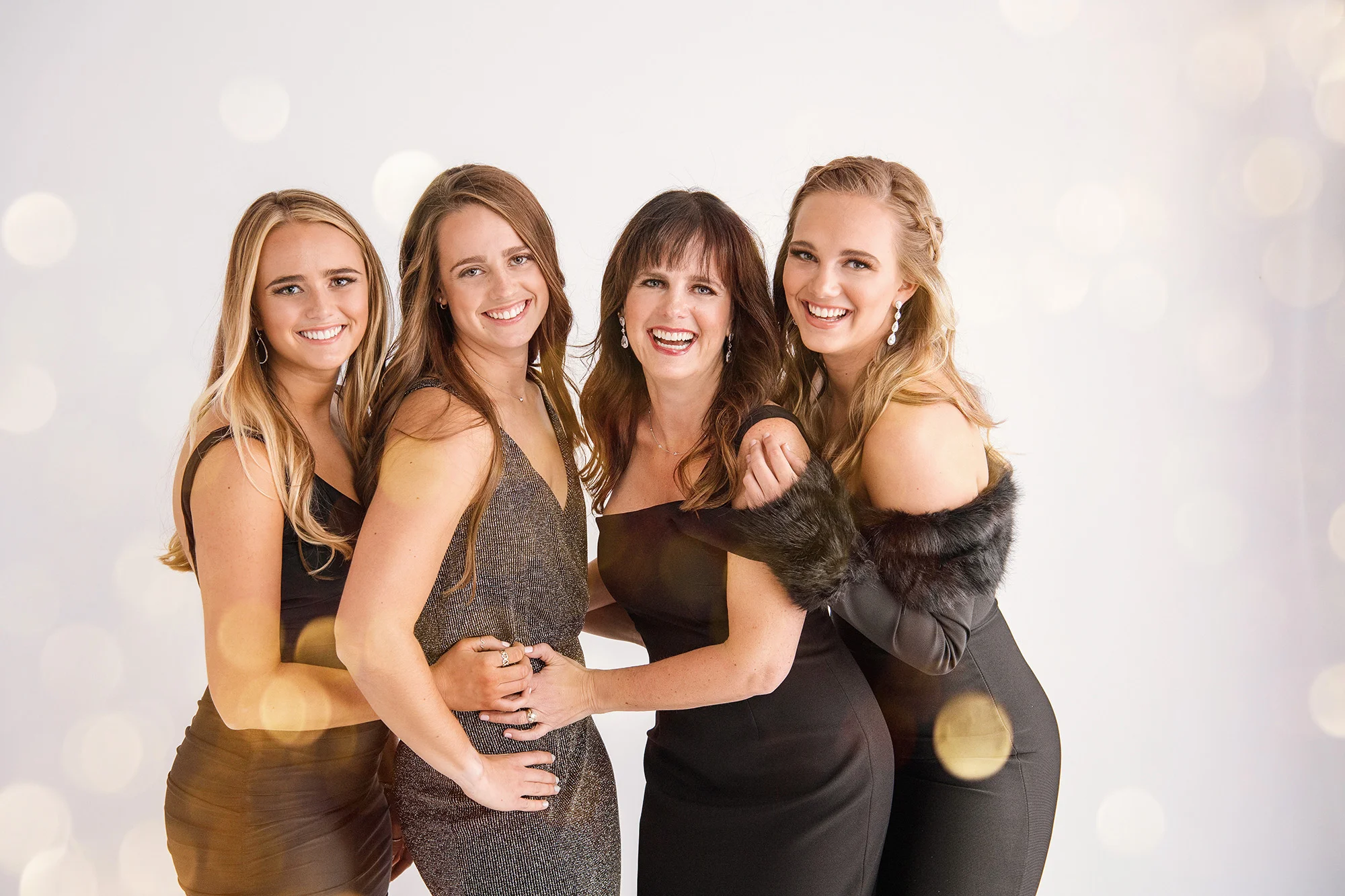 Beautiful formal family portraits with Mom and daughters at Studio B Portraits_Kasel-3164v.jpg