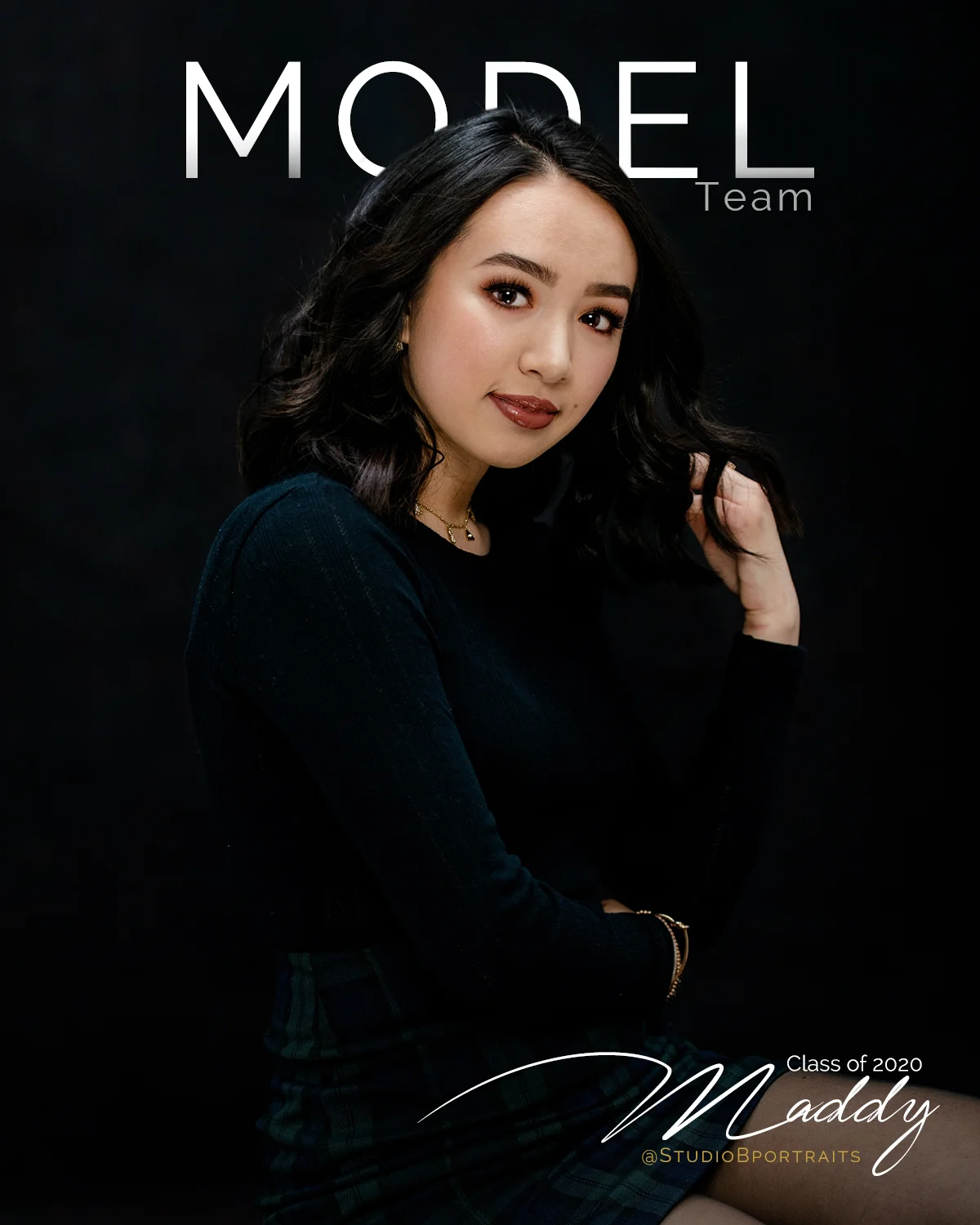 Maddy | Class of 2020 Model Team for Studio B Seniors | pc: StudioBportraits.com