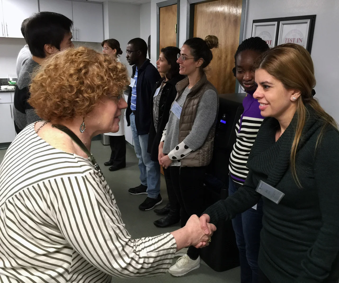 Meeting Ms. Anna Lank