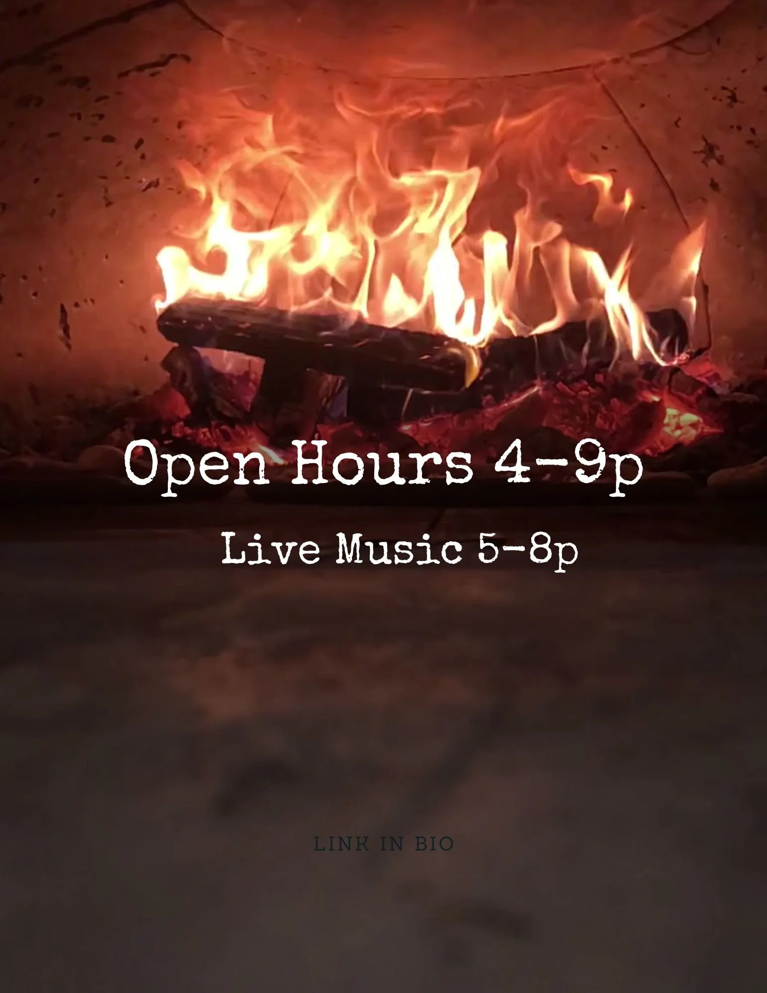 Saturday Open Hours w/ Live Music!