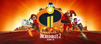 THE INCREDIBLES 2  in 2D