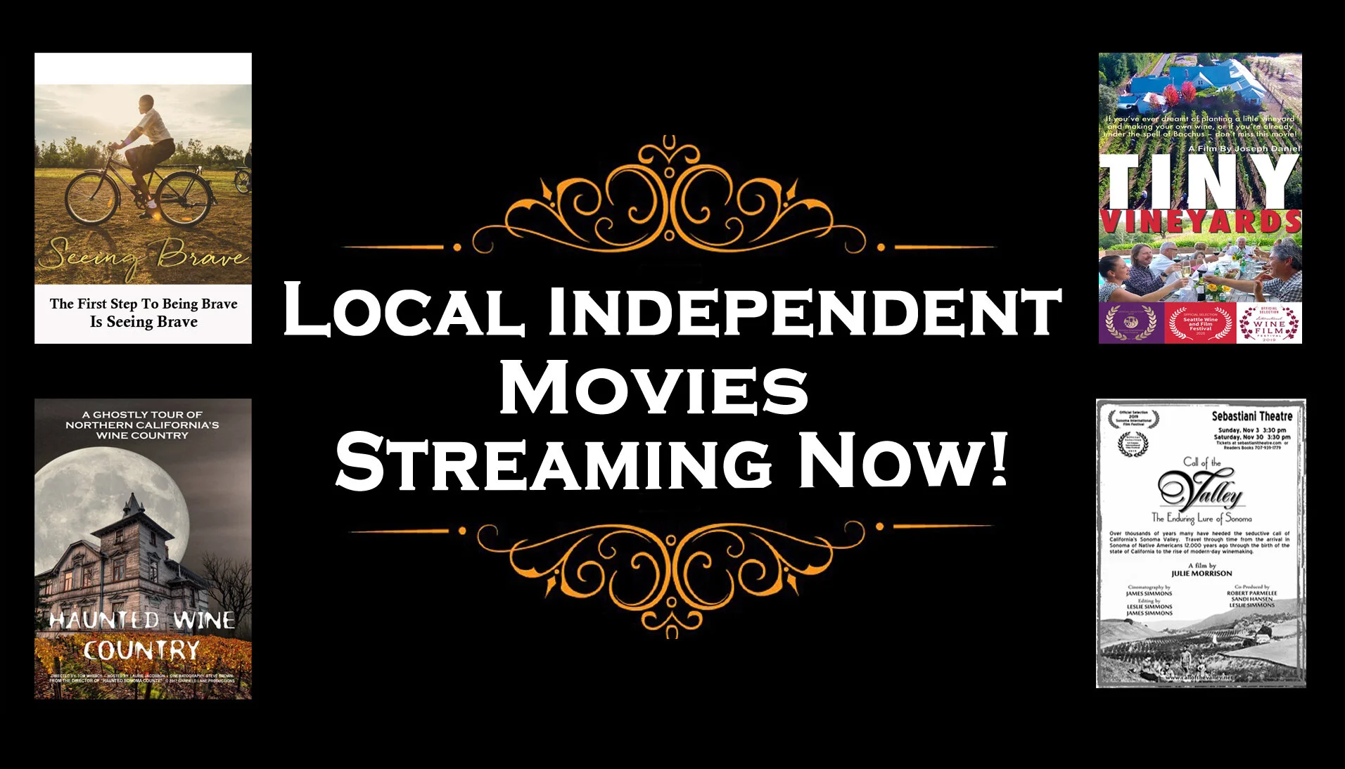 Sebastiani At Home: Local Independent Films