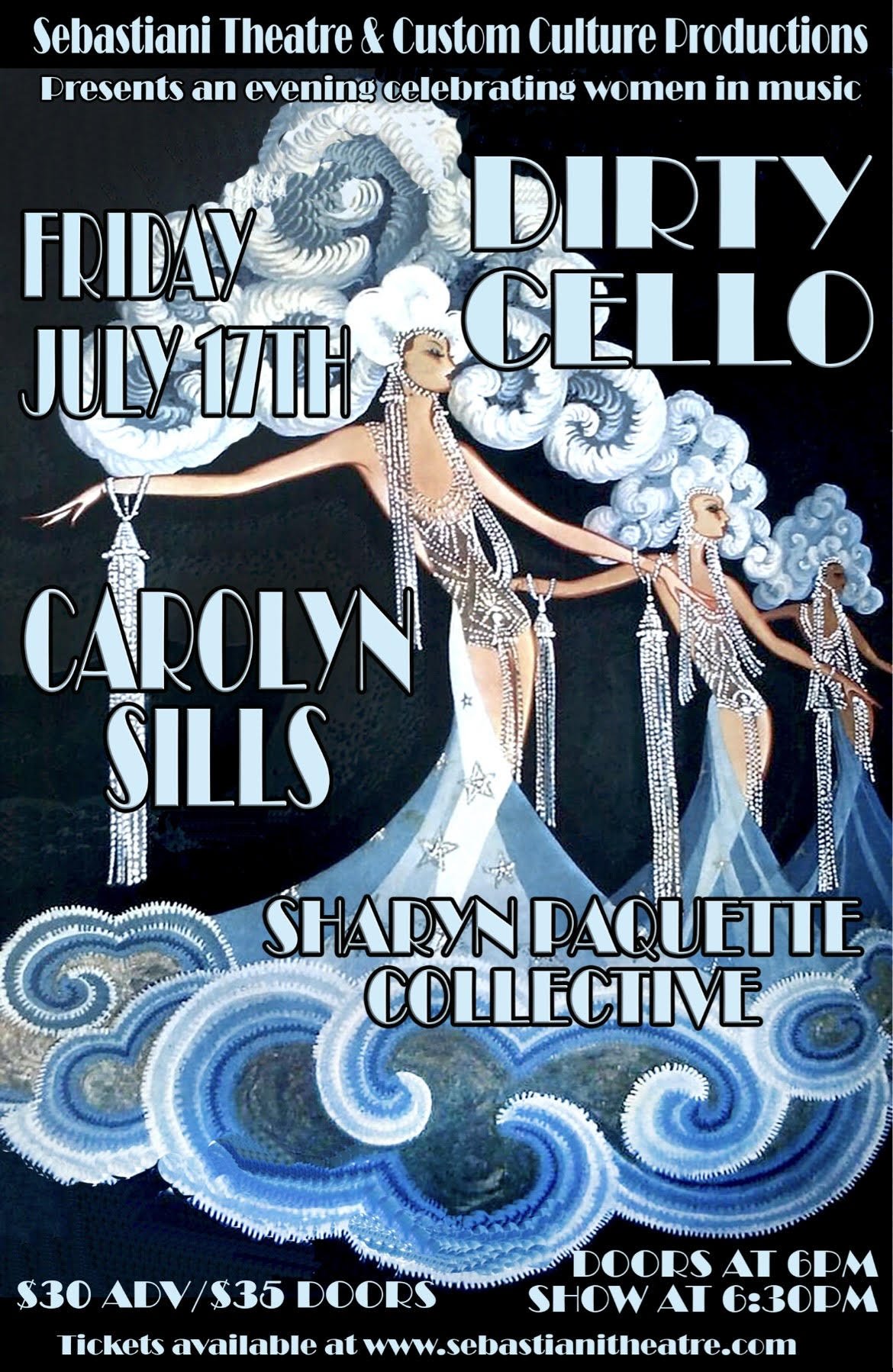 Dirty Cello with Carolyn Sills &amp; Sharyn Paquette Collective