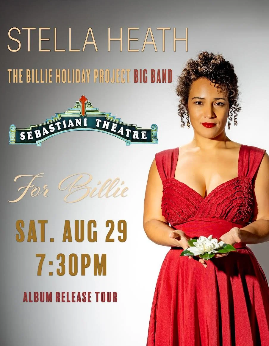 Stella Heath: The Billie Holiday Project For Billie Album Release Tour!