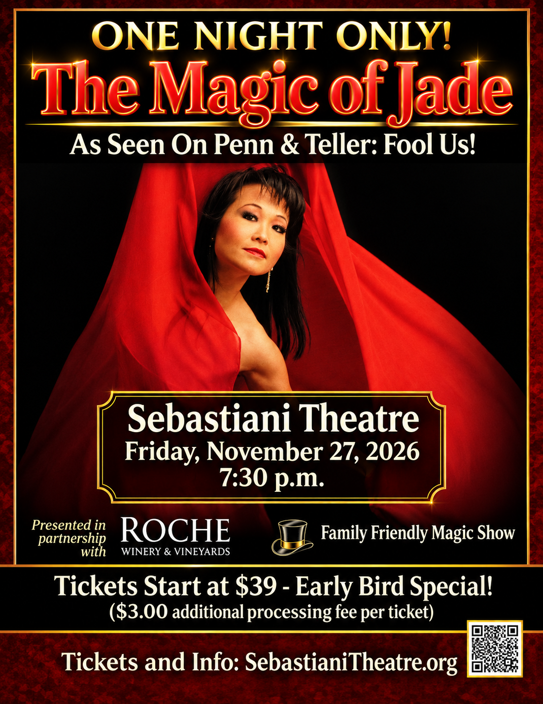 The Magic Of Jade: One Night Only!