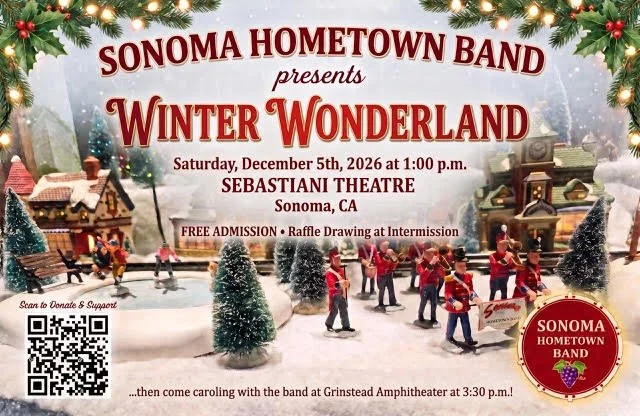 Sonoma Hometown Band Holiday Concert 
