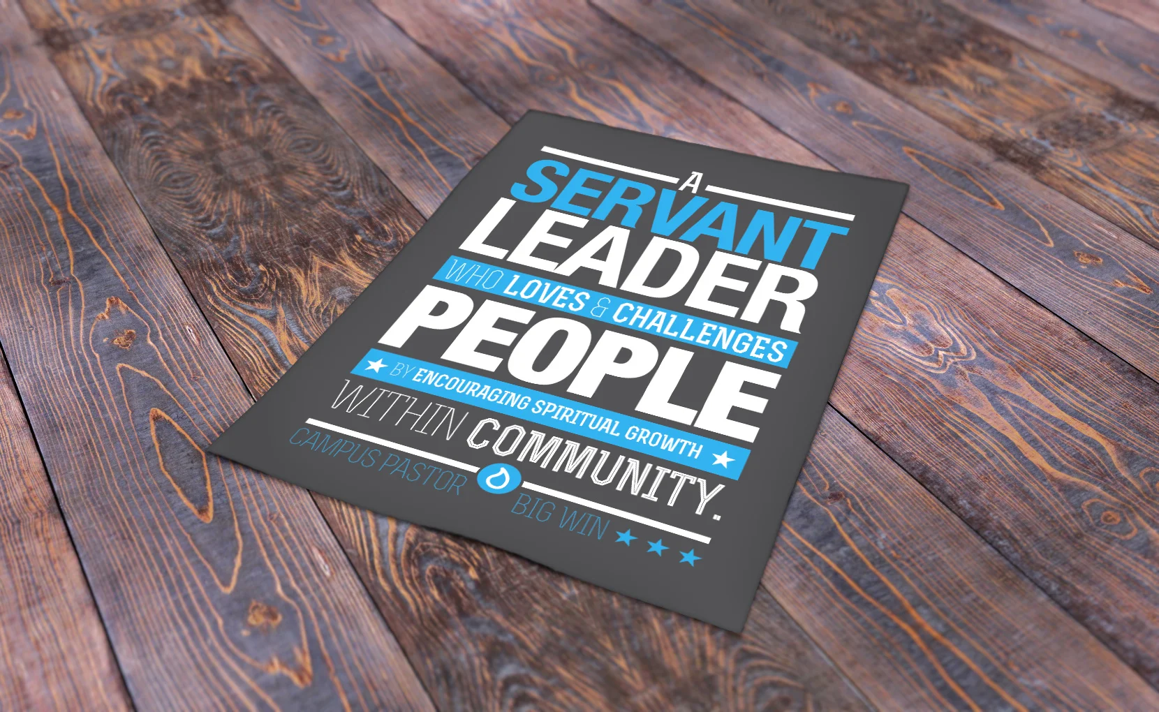 Liquid Church Job Description Poster