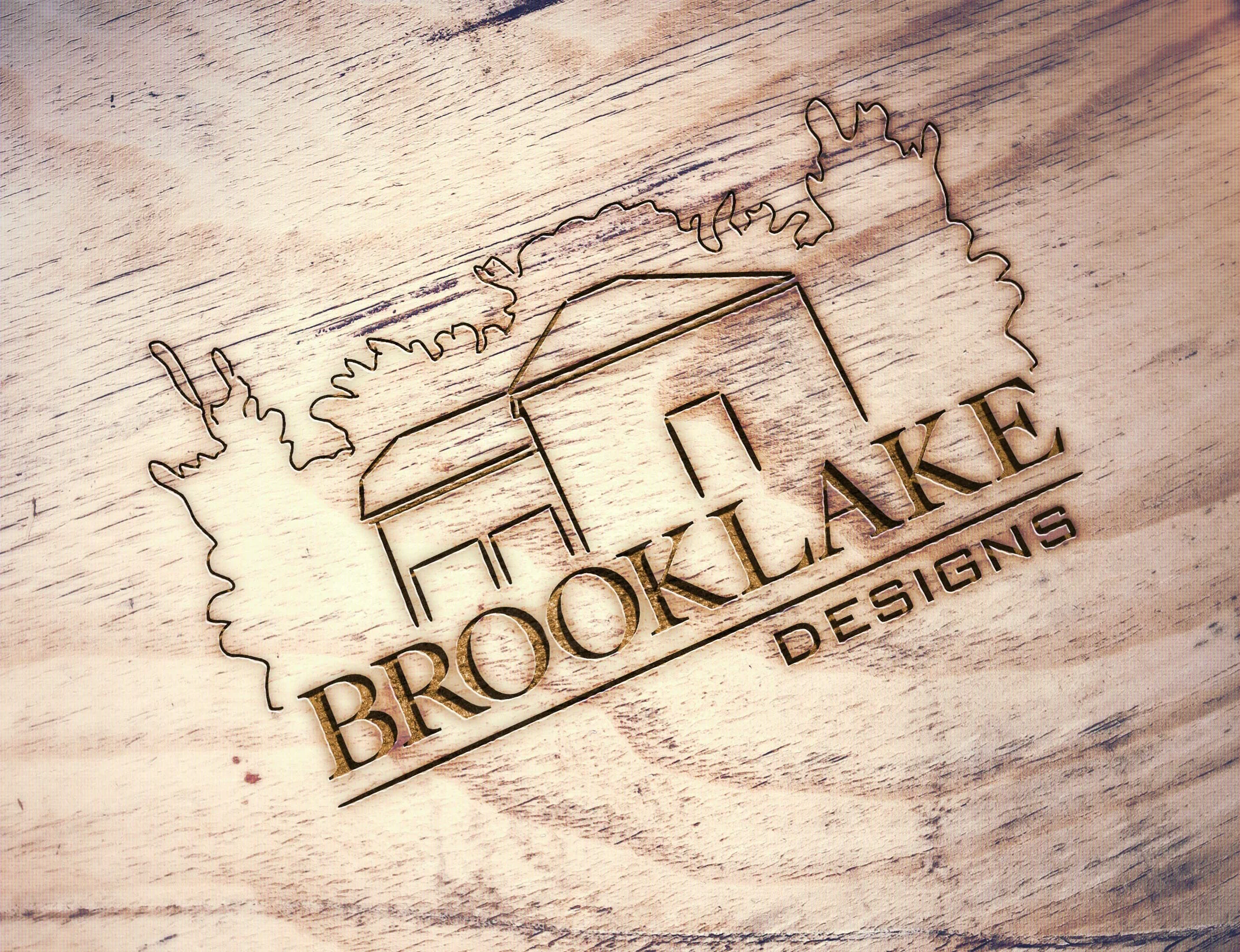 Brooklake Designs Logo Design