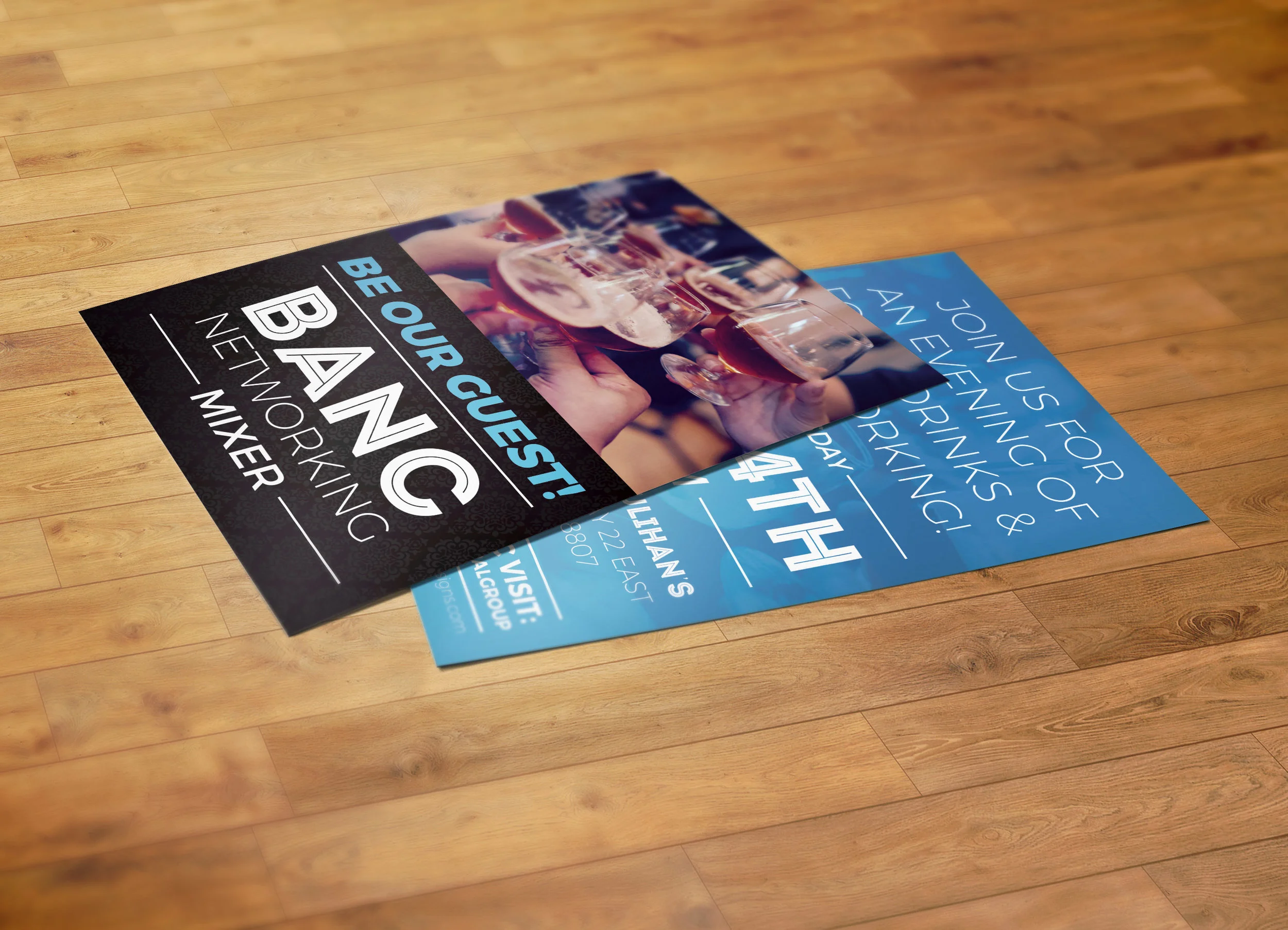 Business Networking Mixer Postcard