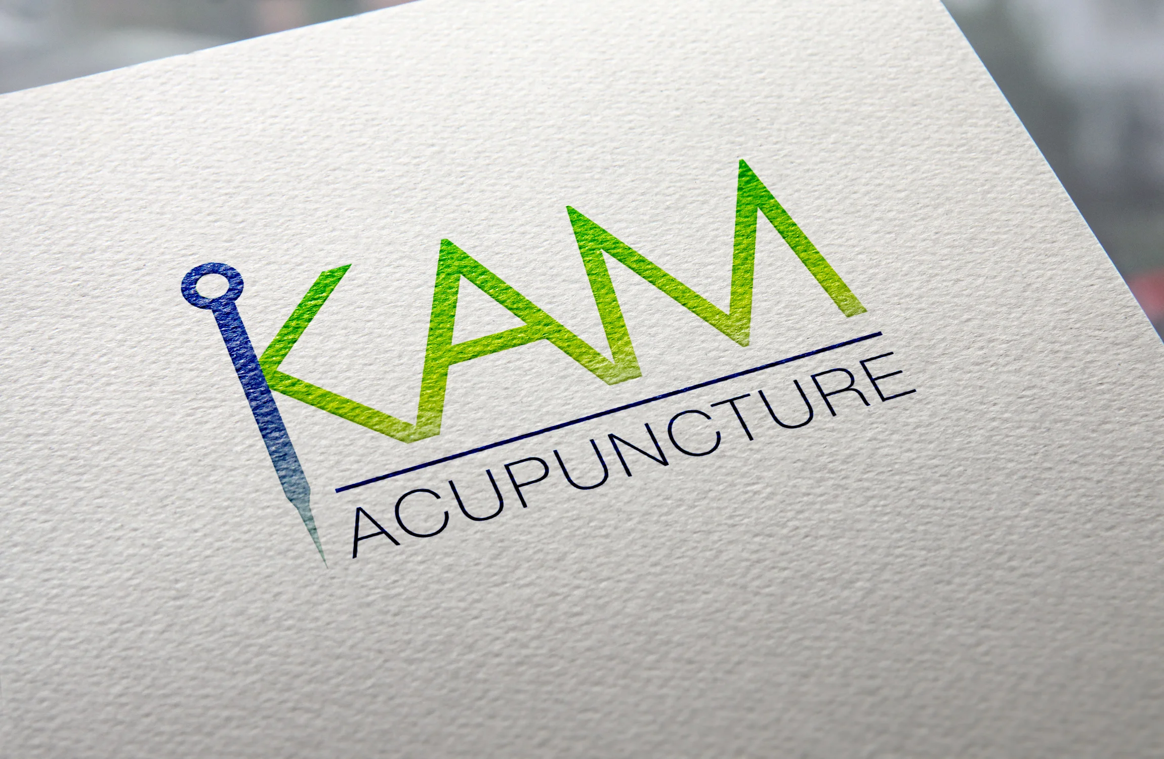 KAM Acupuncture Logo Design