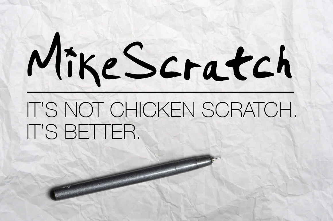MikeScratch font