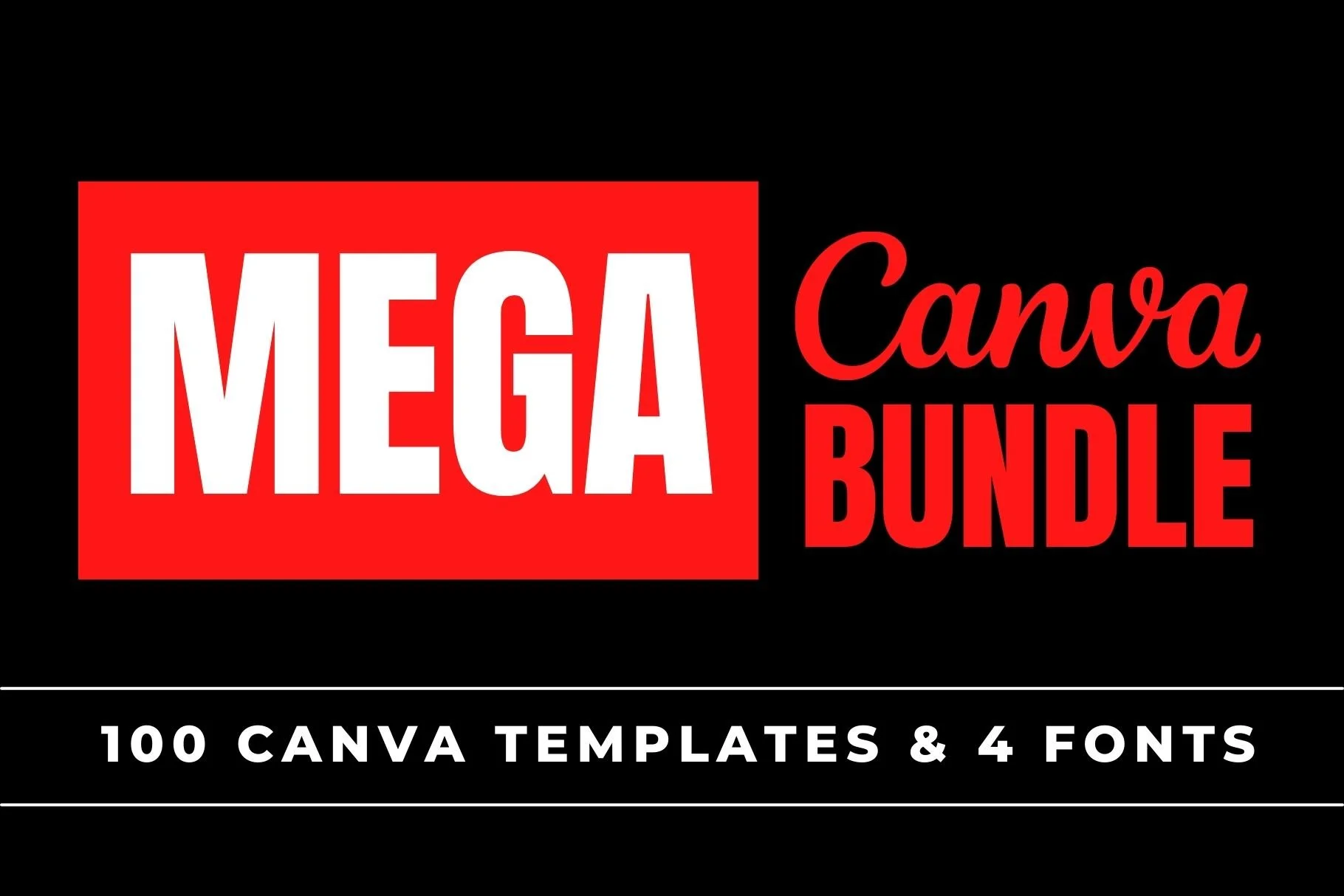 Mega Canva Template Bundle