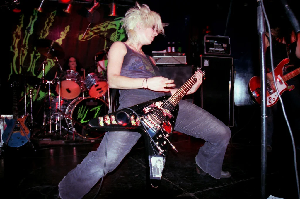 Donita Sparks of L7 at Life (1999)
