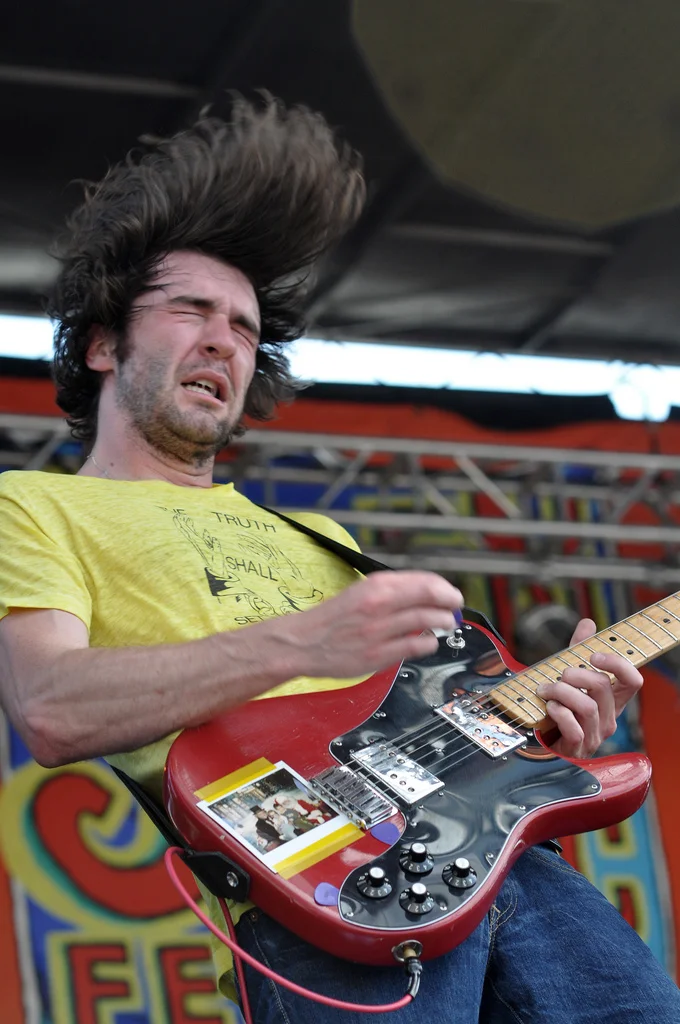 Japandroids at the ninth annual Village Voice Siren Festival