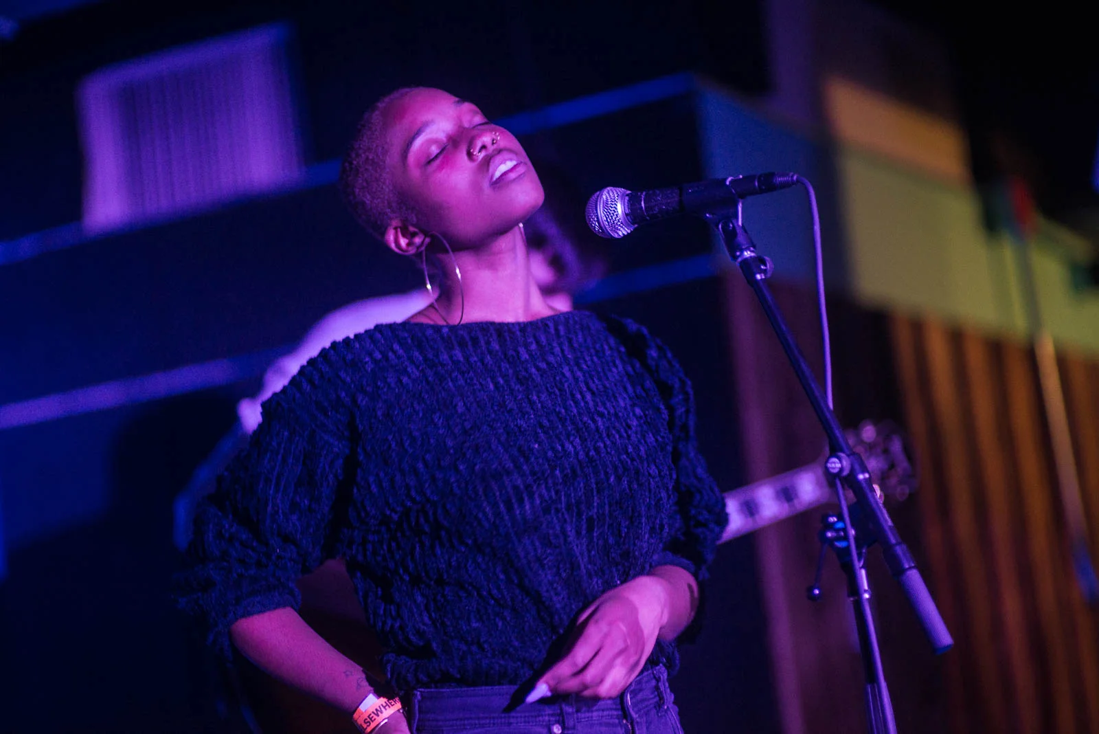 Jelani Sei at Zone One at Elsewhere on Tuesday, November 21, 2017.