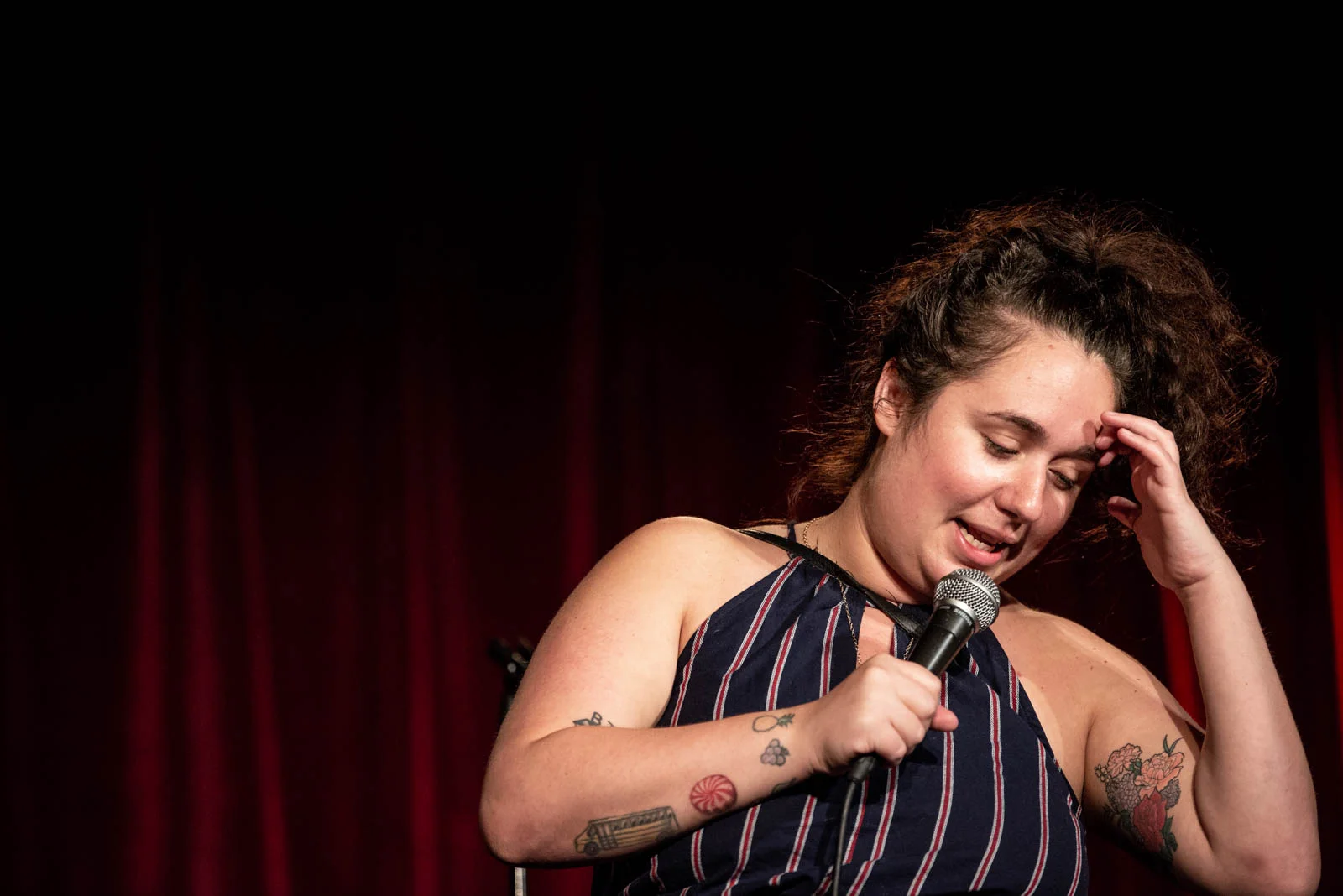 Liza Treyger during The Final Sasheer Zamata Party Time at The Bell House on Sunday, July 15, 2018.