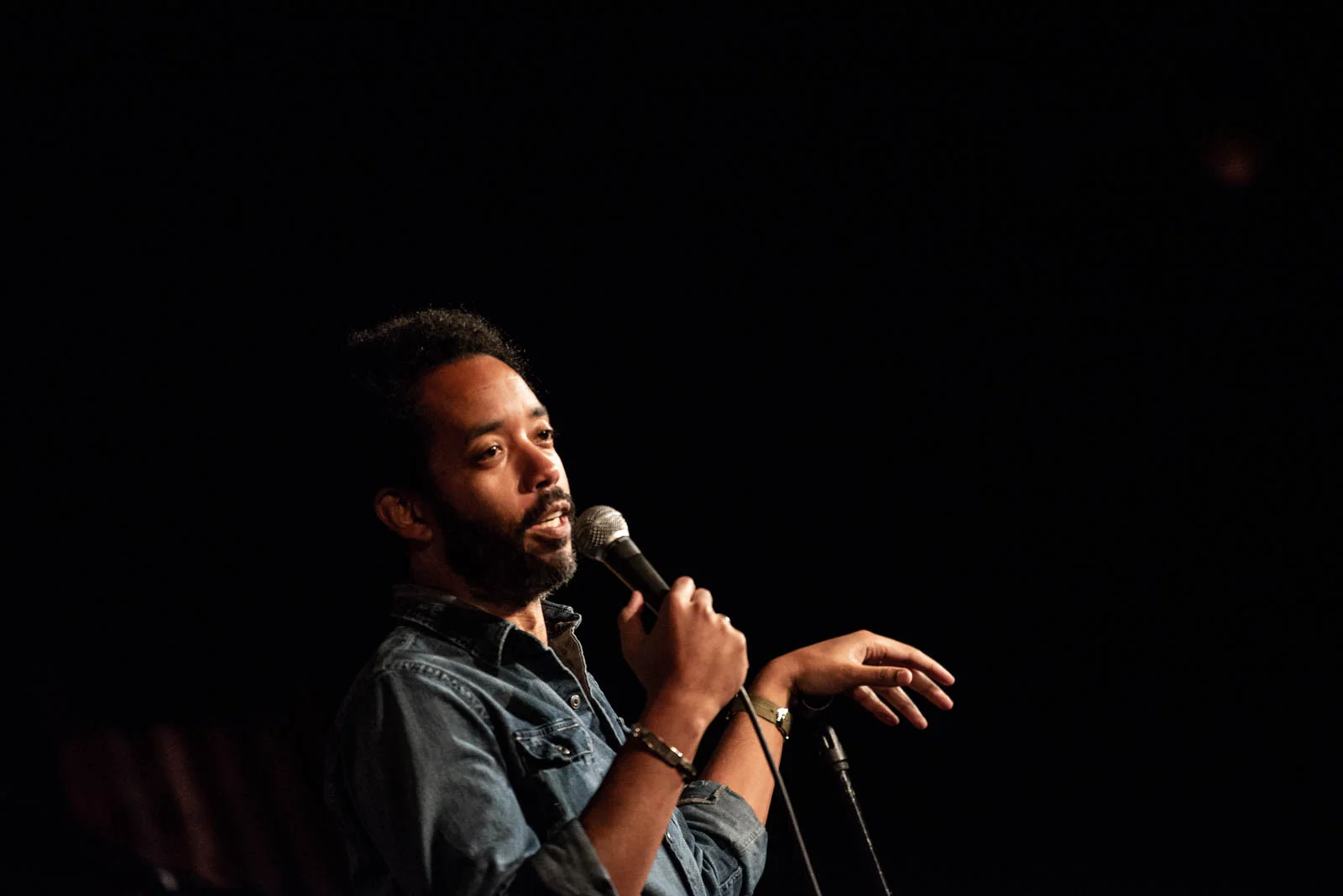 Wyatt Cenac during The Final Sasheer Zamata Party Time at The Bell House on Sunday, July 15, 2018.