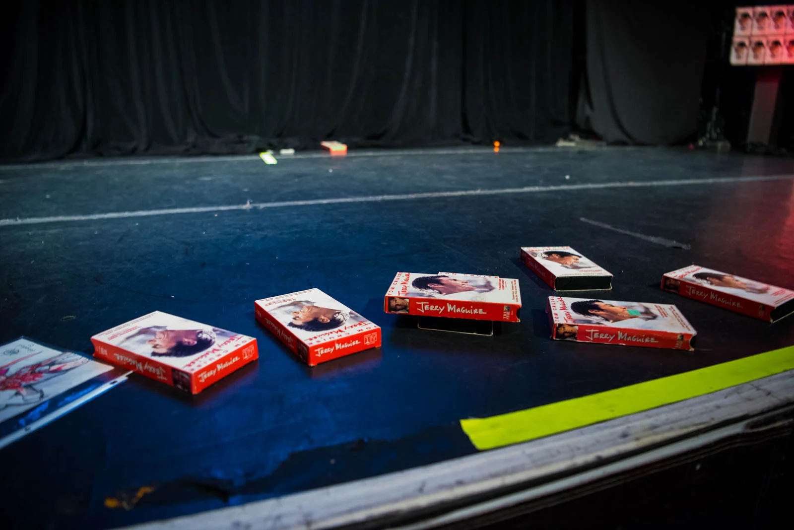 Seven copies of Jerry Maguire given to The Great Satan at Gramercy Theatre on Wednesday, September 5, 2018.
