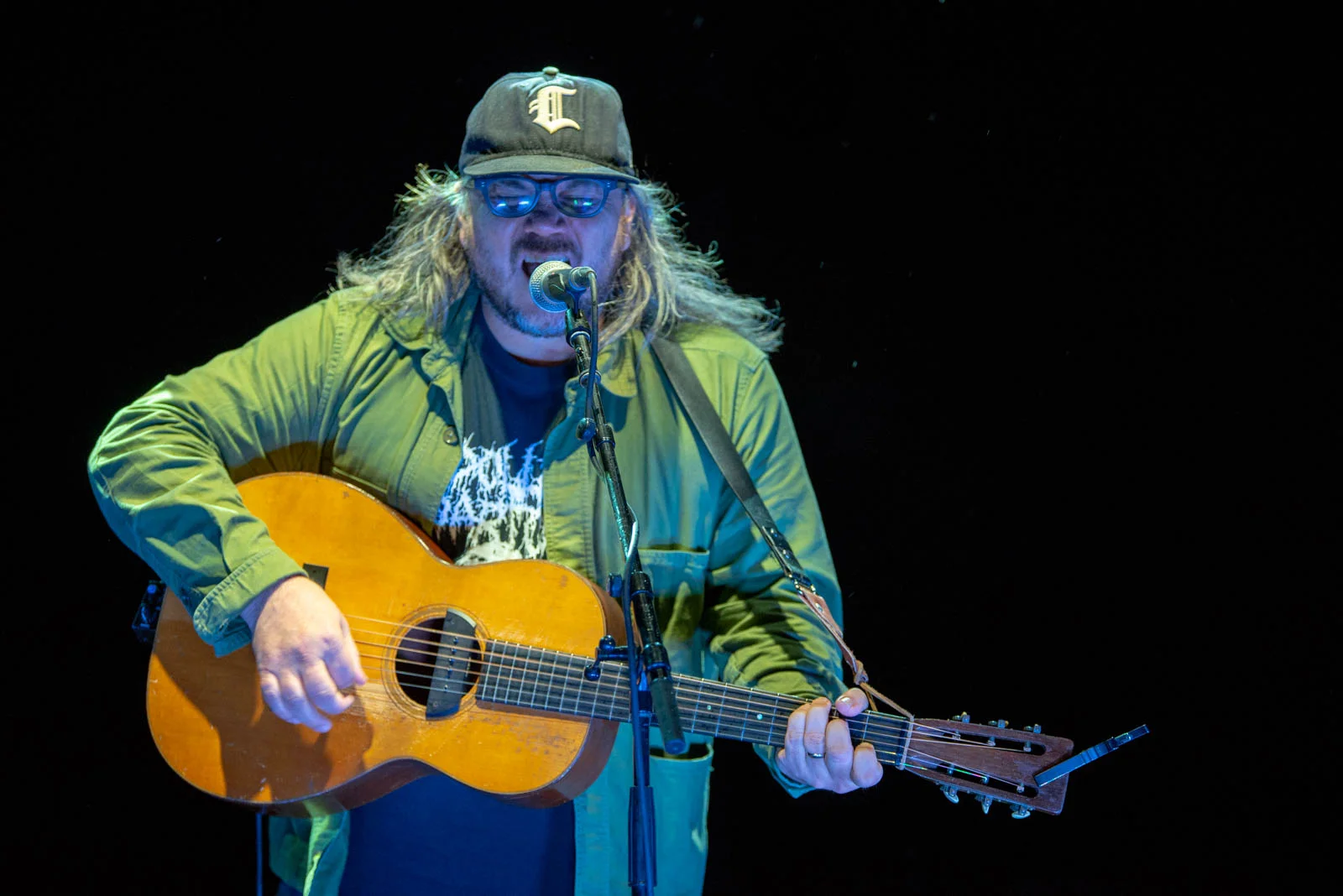 Jeff Tweedy during OctFest on Governors Island on Saturday, September 8, 2018.