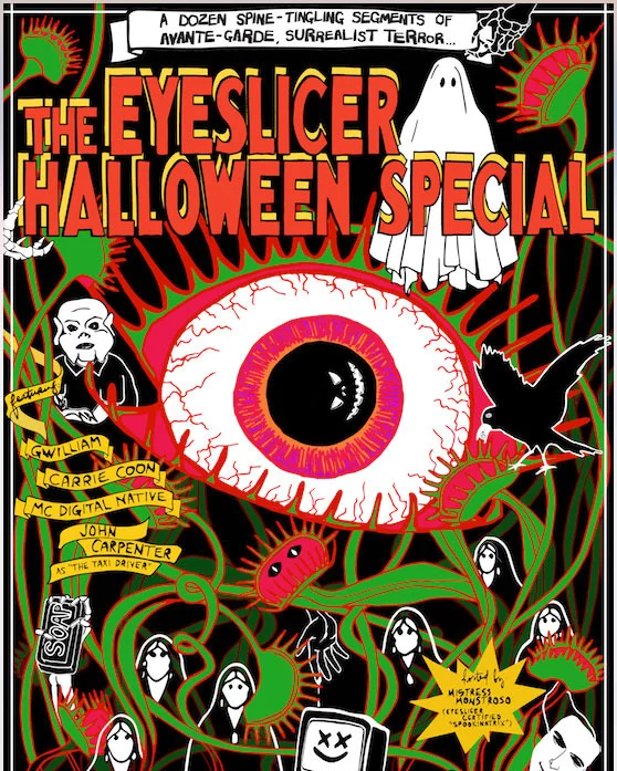 The Eyeslicer Halloween Special. Art by Mila Matveeva .