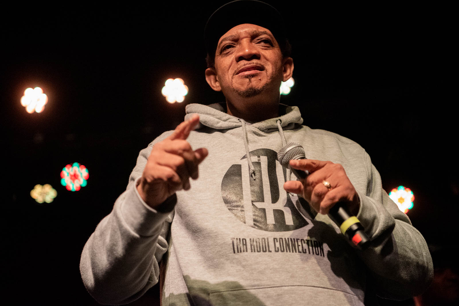Kool DJ Red Alert during Jungle Brothers set at Brooklyn Bowl on Friday, October 26, 2018.